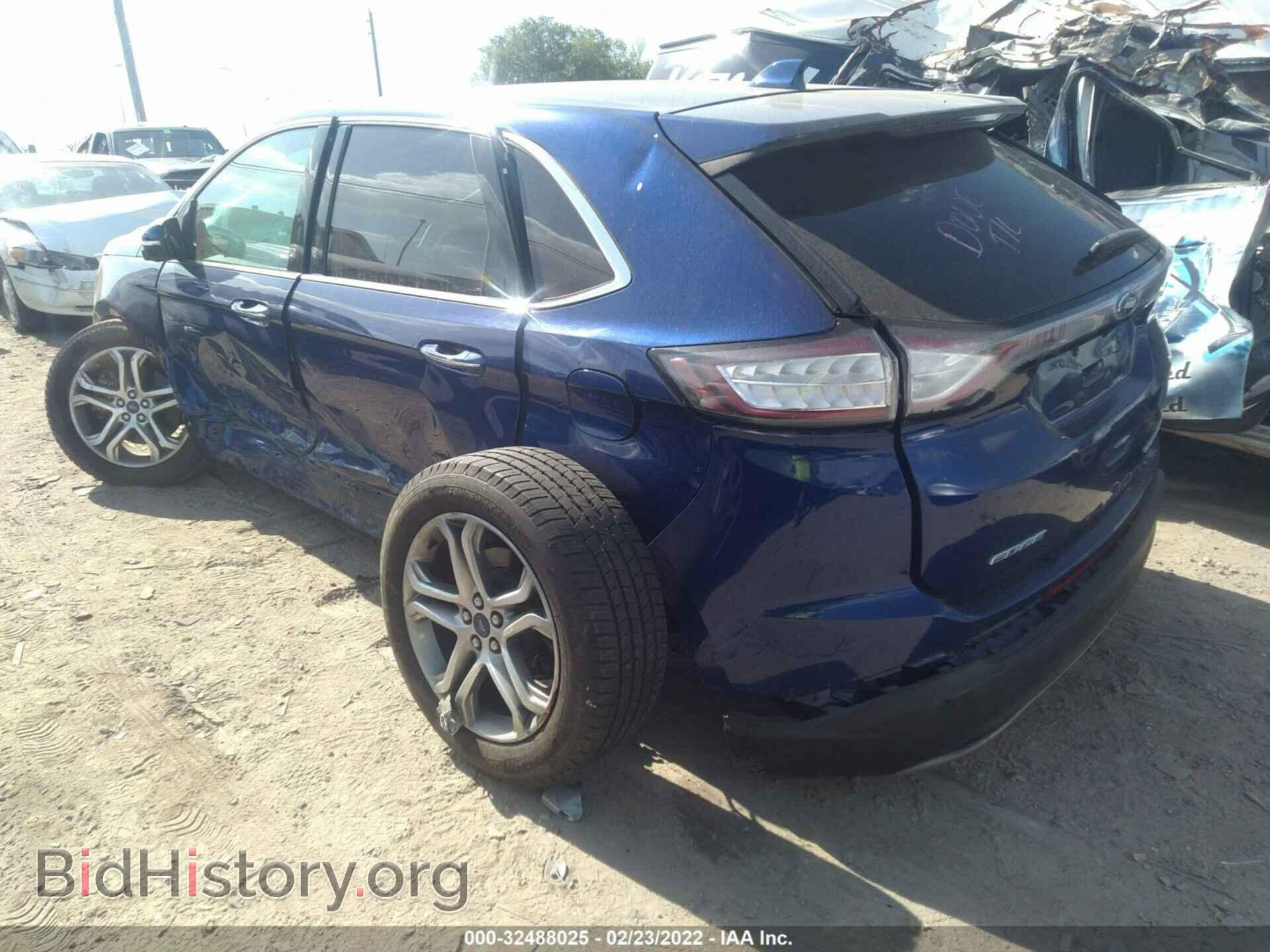 2015 FORD EDGE - VIN: 2FMTK3K85FBB13439 - Photo 3