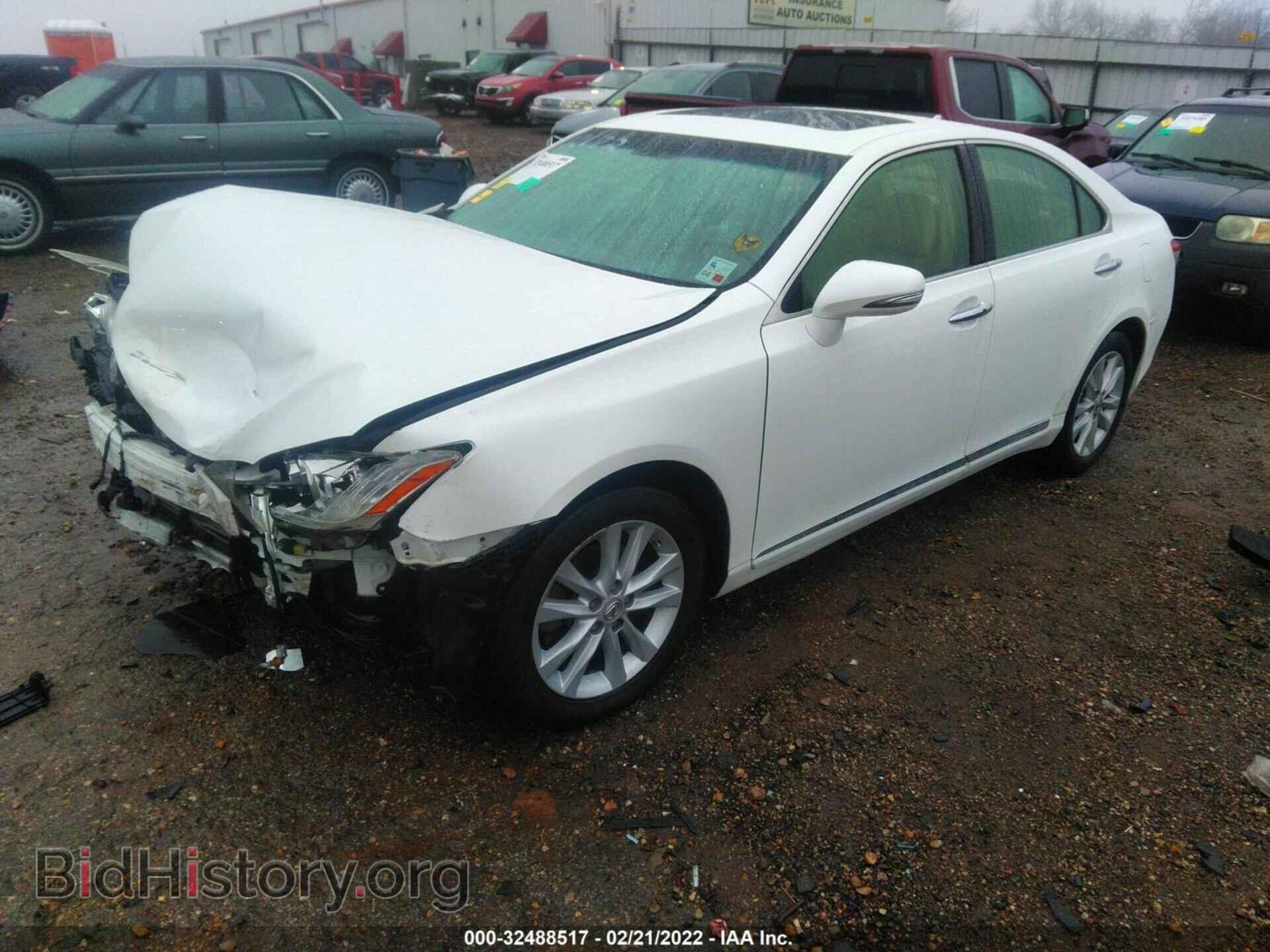 2012 LEXUS ES 350 - VIN: JTHBK1EG6C2499070 - Фото 2