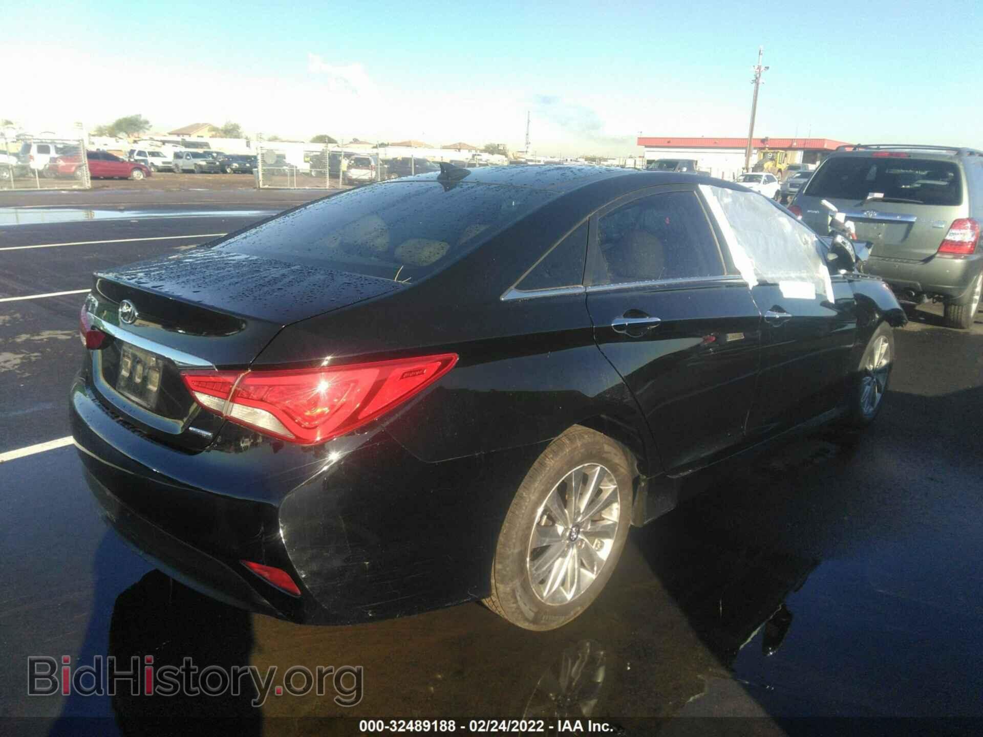 2014 HYUNDAI SONATA - VIN: 5NPEC4AC7EH837559 - Фото 4