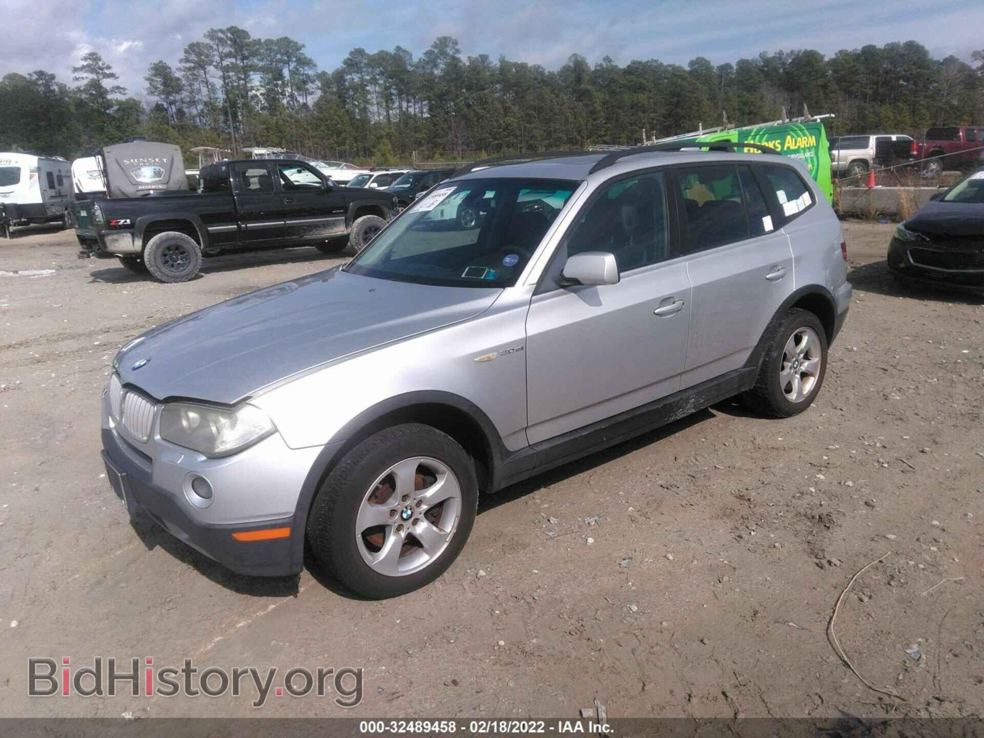 2008 BMW X3 - VIN: WBXPC93428WJ18748 - Фото 2