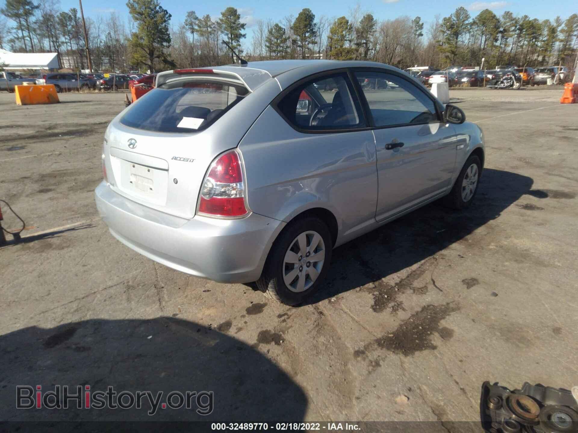2008 HYUNDAI ACCENT - VIN: KMHCM36C78U070485 - Фото 4