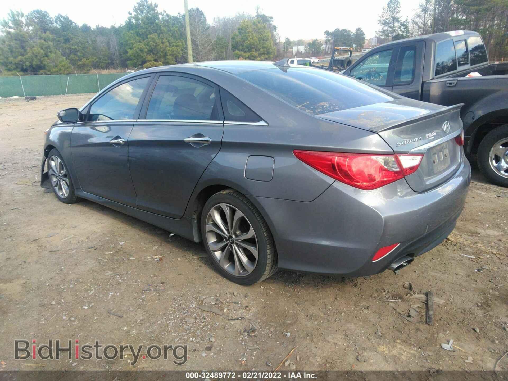 2014 HYUNDAI SONATA - VIN: 5NPEC4AC2EH827621 - Фото 3