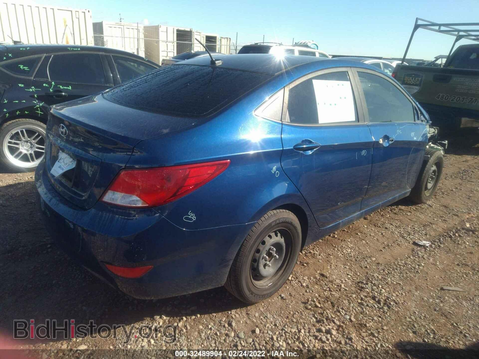 2017 HYUNDAI ACCENT - VIN: KMHCT4AE4HU331699 - Фото 4