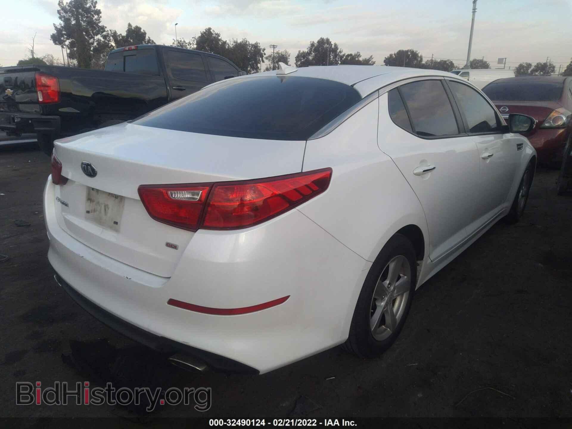 2014 KIA OPTIMA - VIN: KNAGM4A71E5469742 - Фото 4