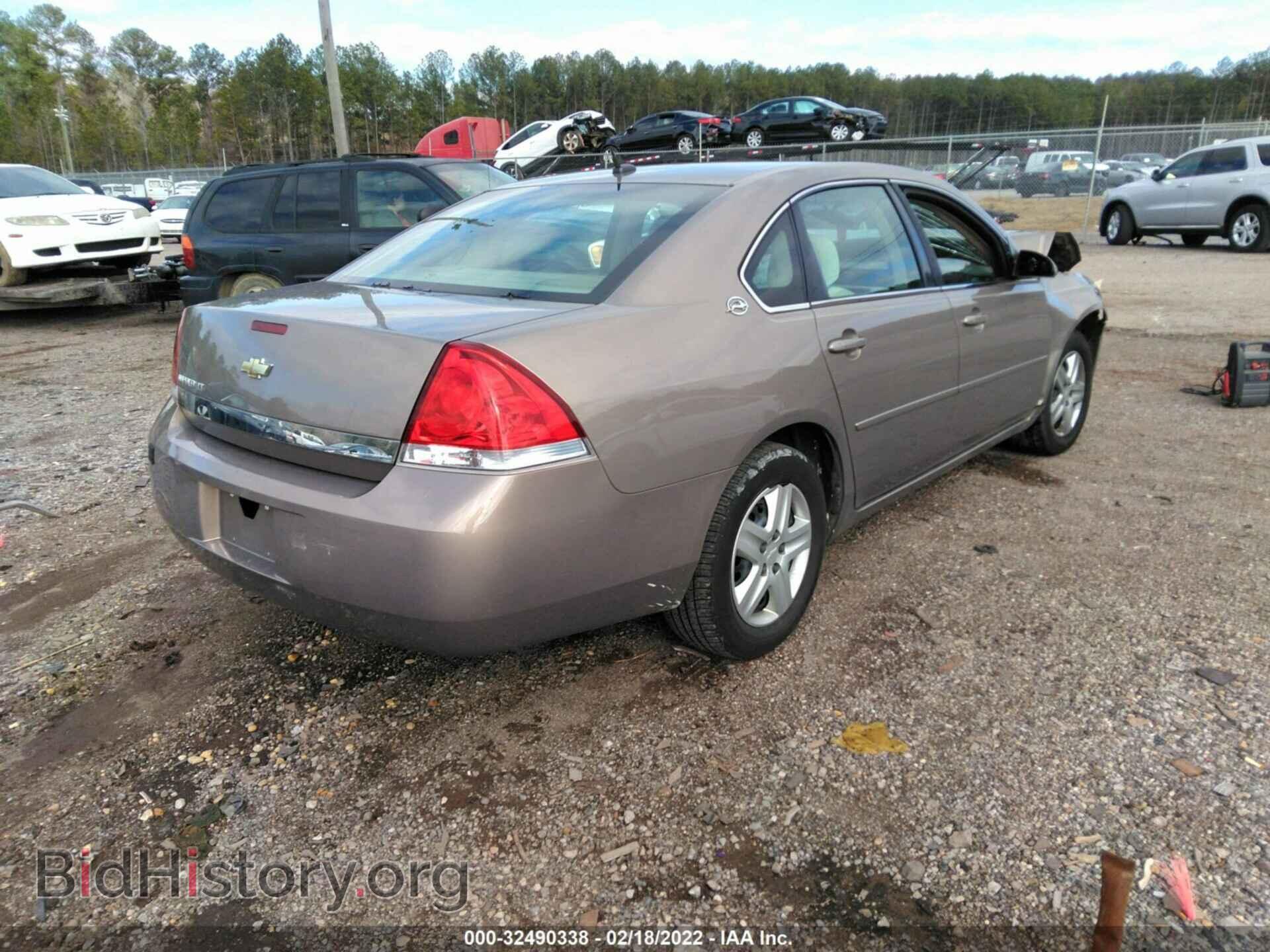 2006 CHEVROLET IMPALA - VIN: 2G1WT58K769243011 - Фото 4