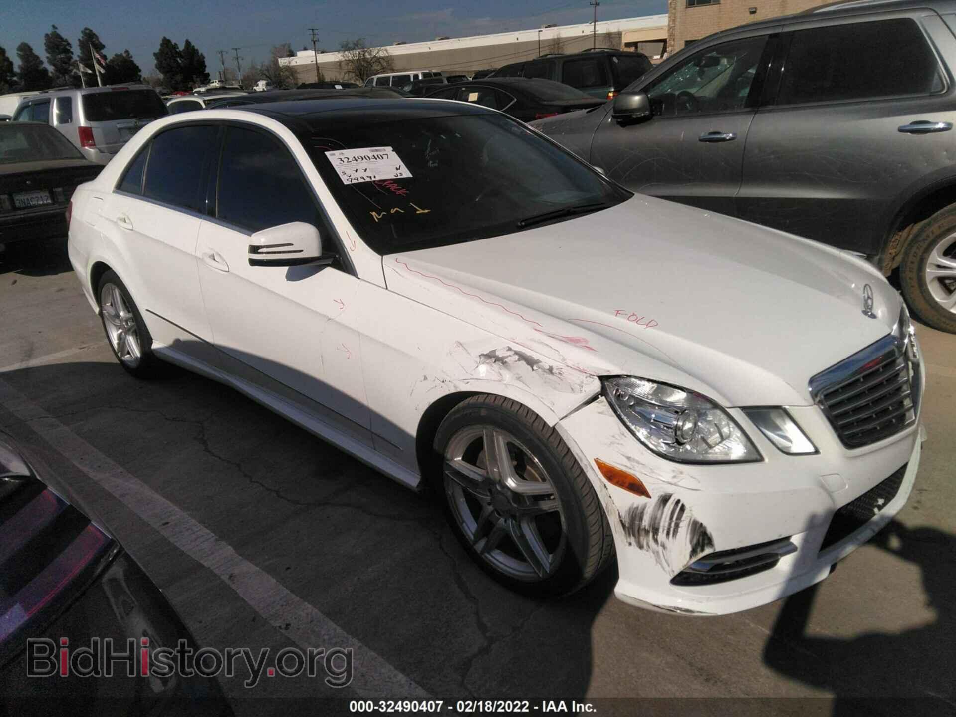 Фотография WDDHF5KB4DA687034 - MERCEDES-BENZ E-CLASS 2013