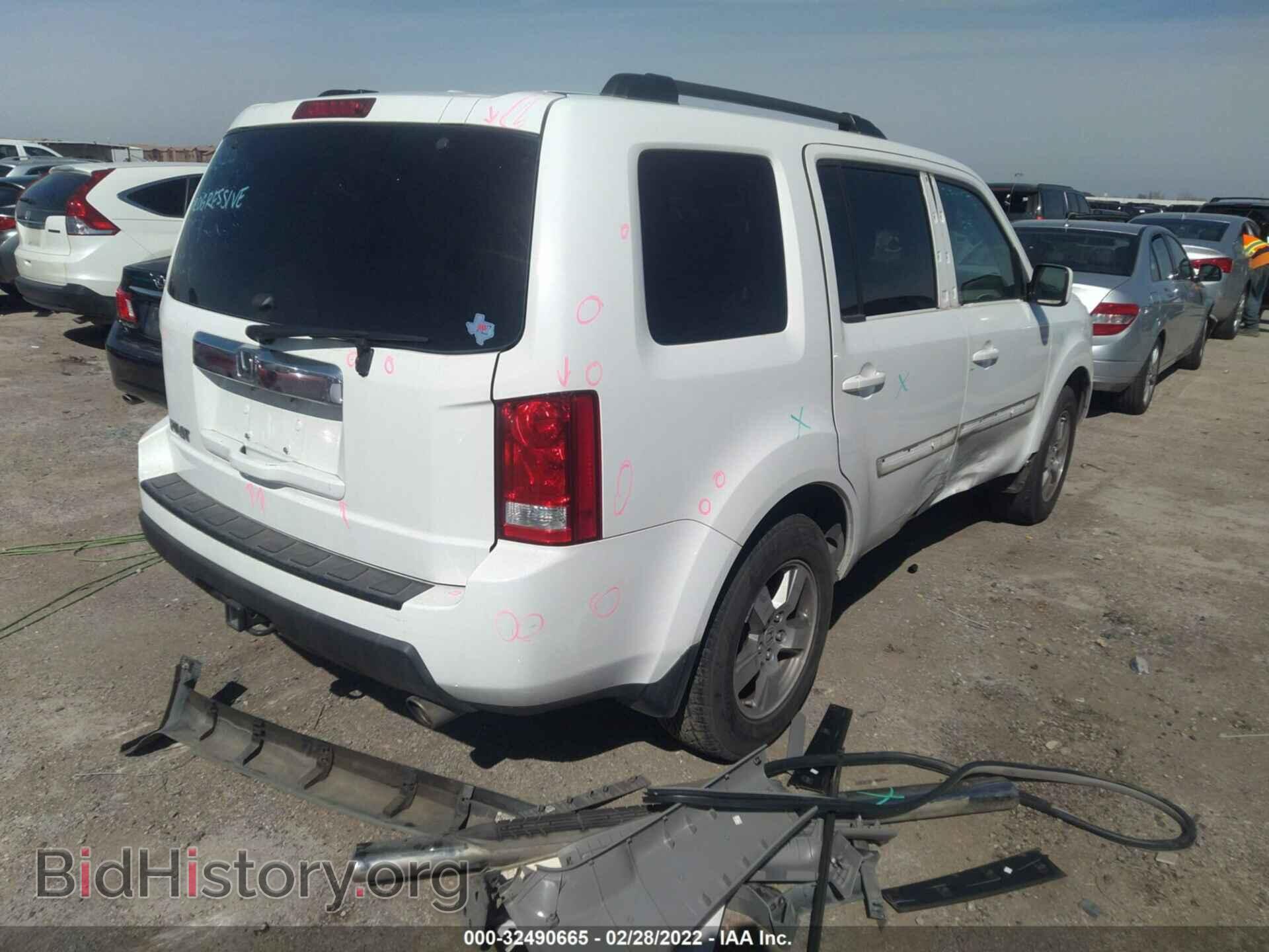 2009 HONDA PILOT - VIN: 5FNYF38589B025651 - Фото 4