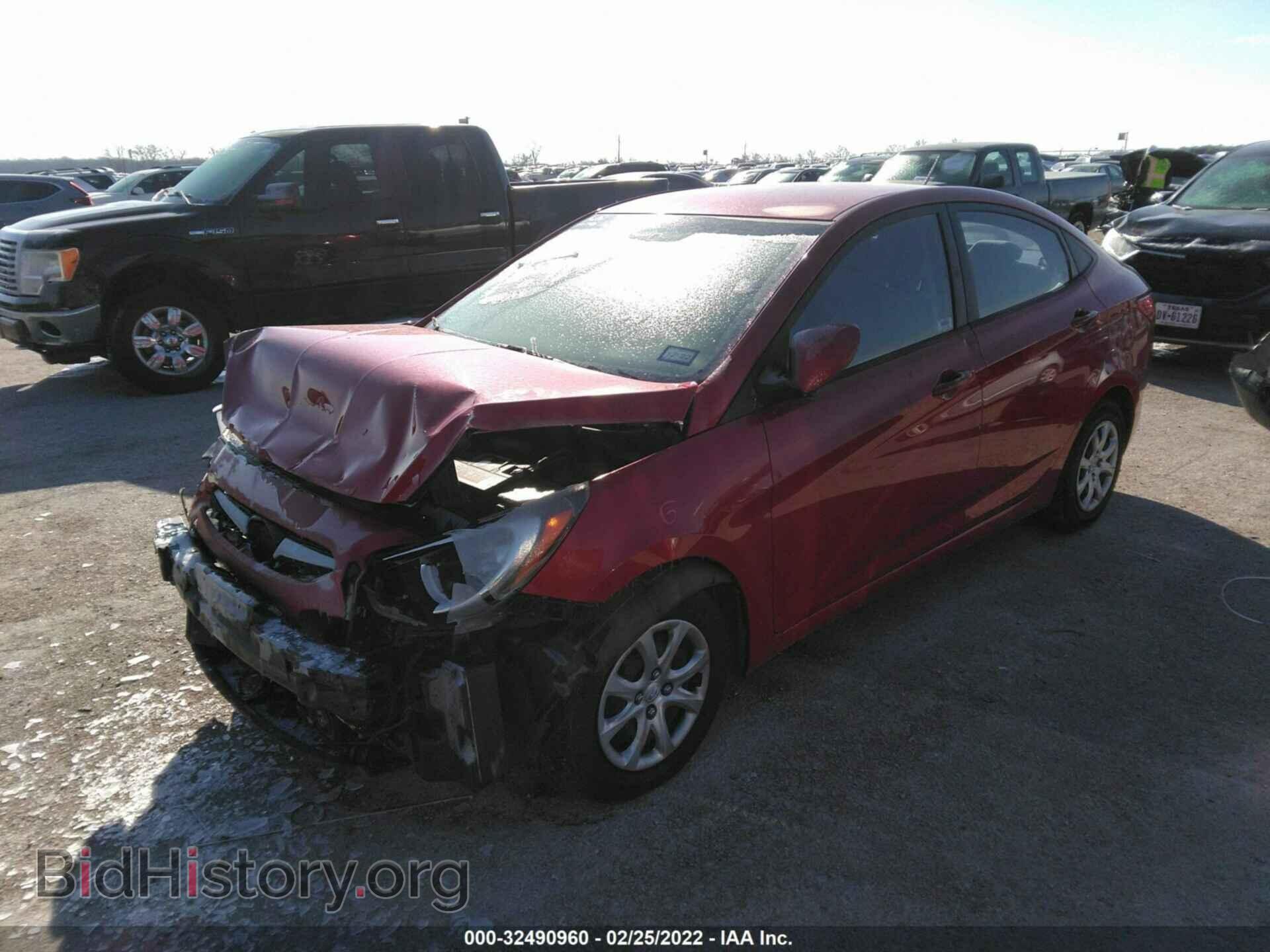 2014 HYUNDAI ACCENT - VIN: KMHCT4AE3EU622996 - Фото 2