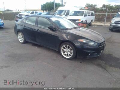 2013 Dodge DART SXT, черный — VIN 1C3CDFBA6DD289771, IAAI