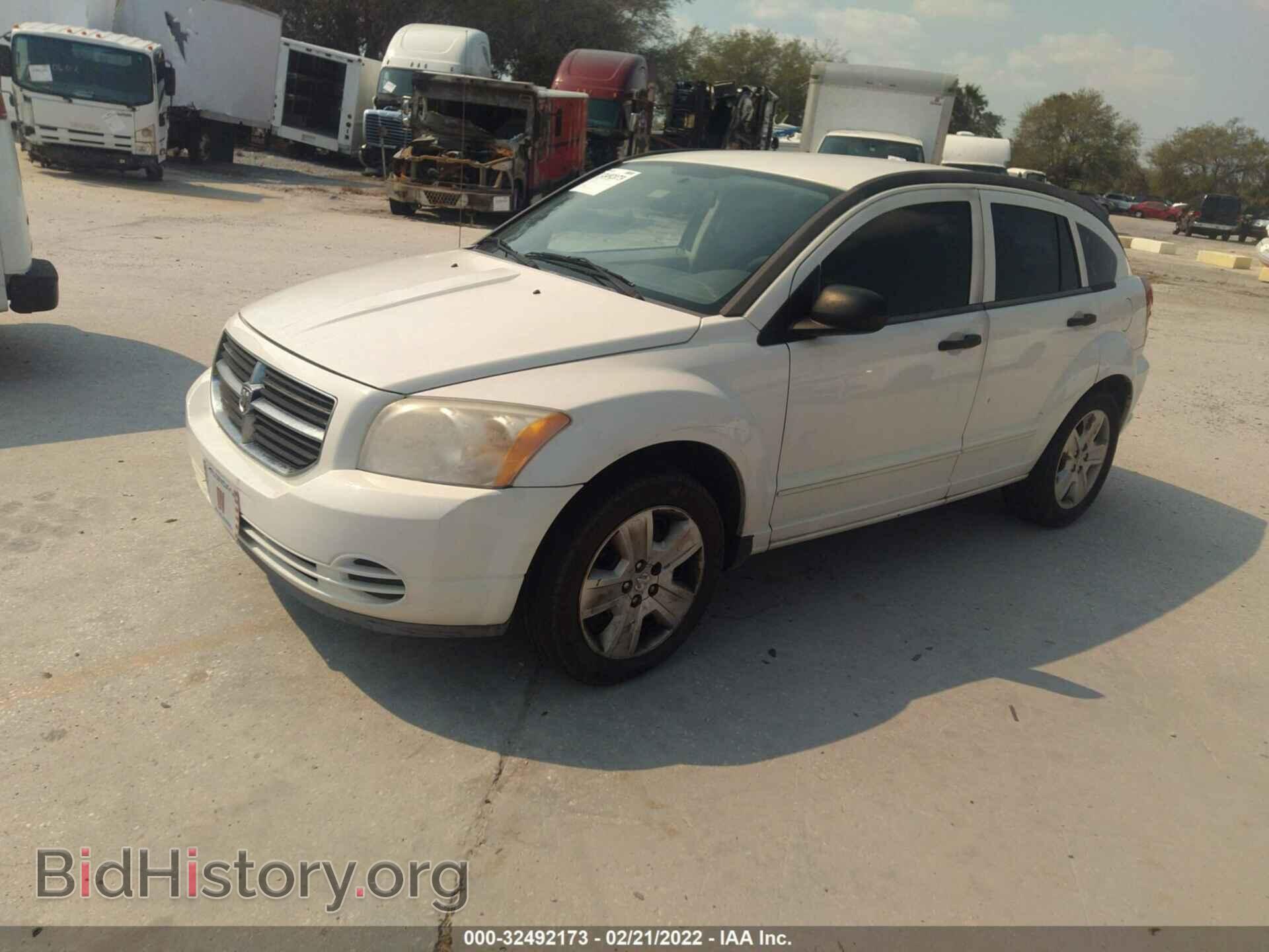 2007 DODGE CALIBER - VIN: 1B3HB48B97D204844 - Фото 2