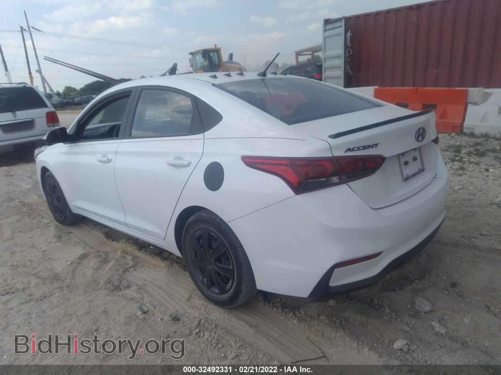 2019 HYUNDAI ACCENT - VIN: 3KPC24A30KE086816 - Фото 3