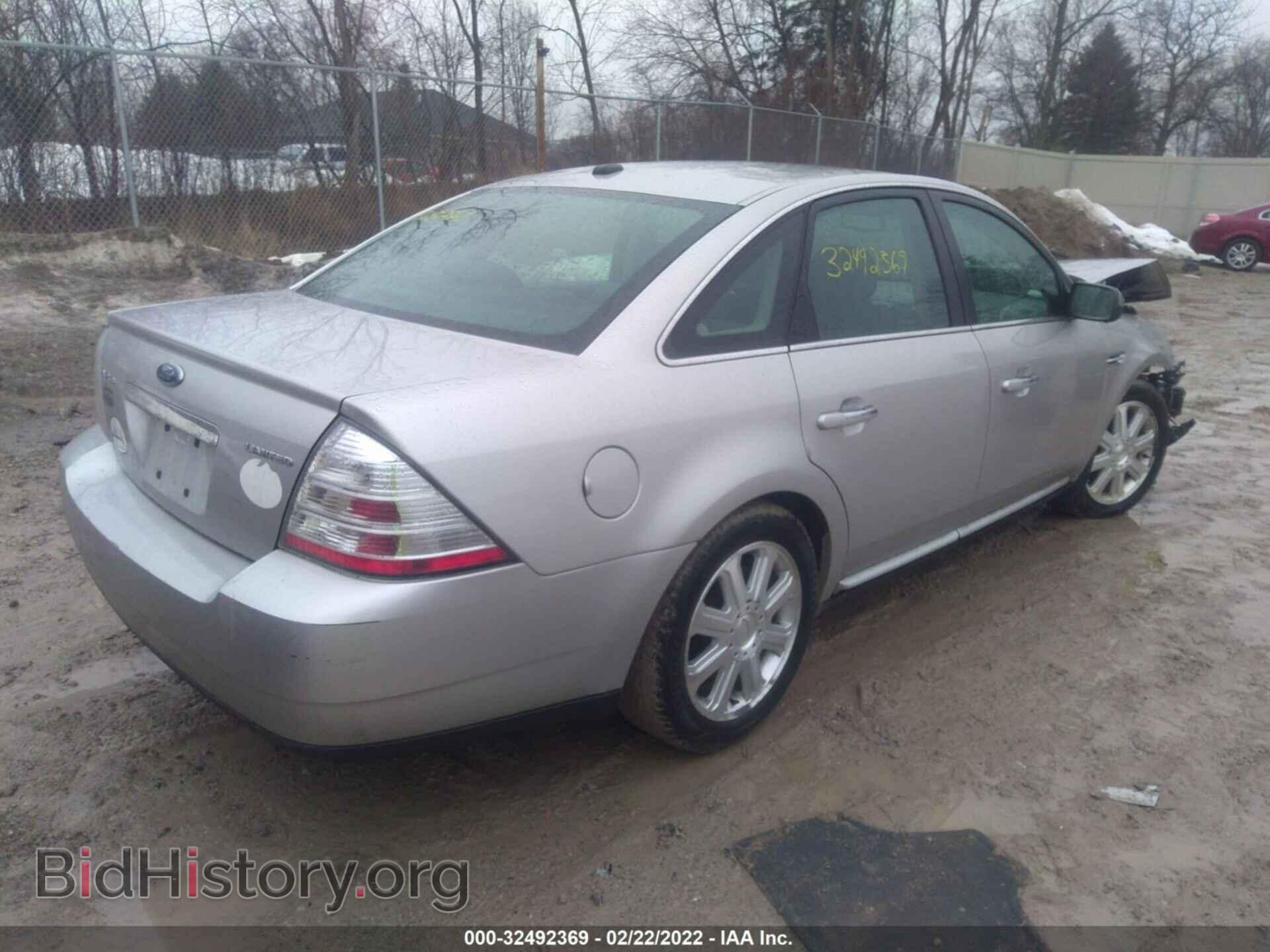 2008 FORD TAURUS - VIN: 1FAHP25W28G181487 - Фото 4