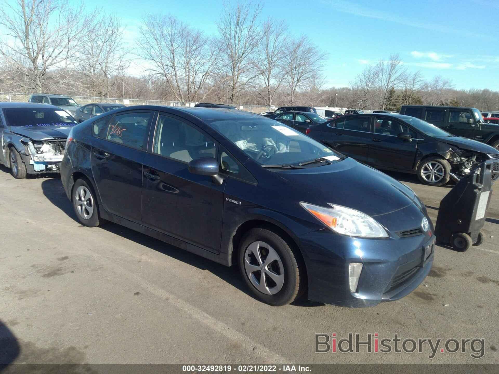 Фотография JTDKN3DU4E0365619 - TOYOTA PRIUS 2014