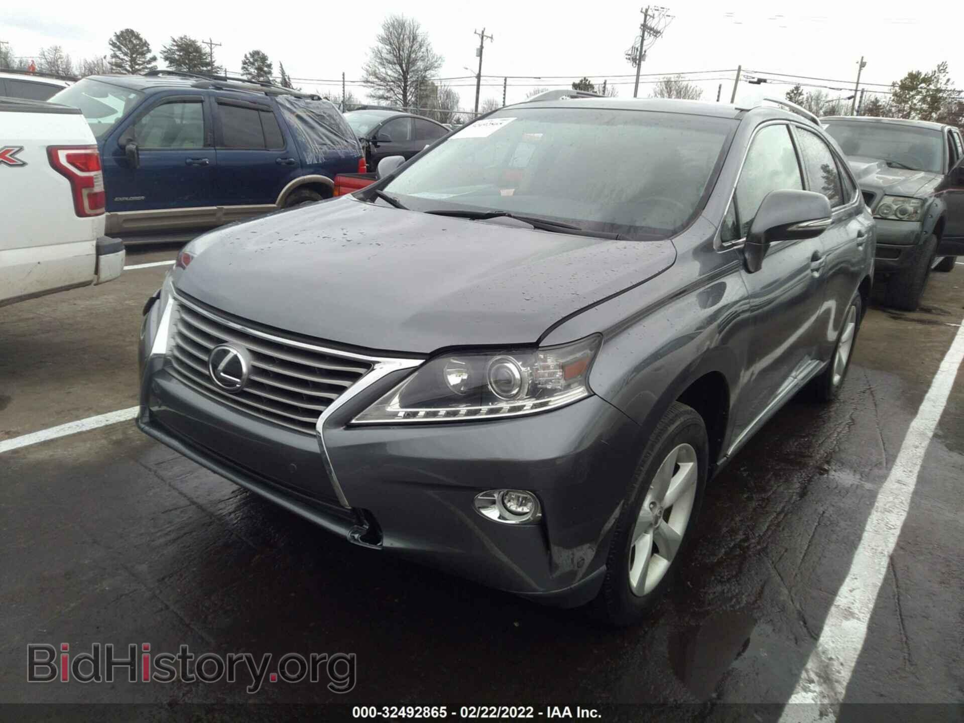 2015 LEXUS RX 350 - VIN: 2T2BK1BAXFC270877 - Фото 2