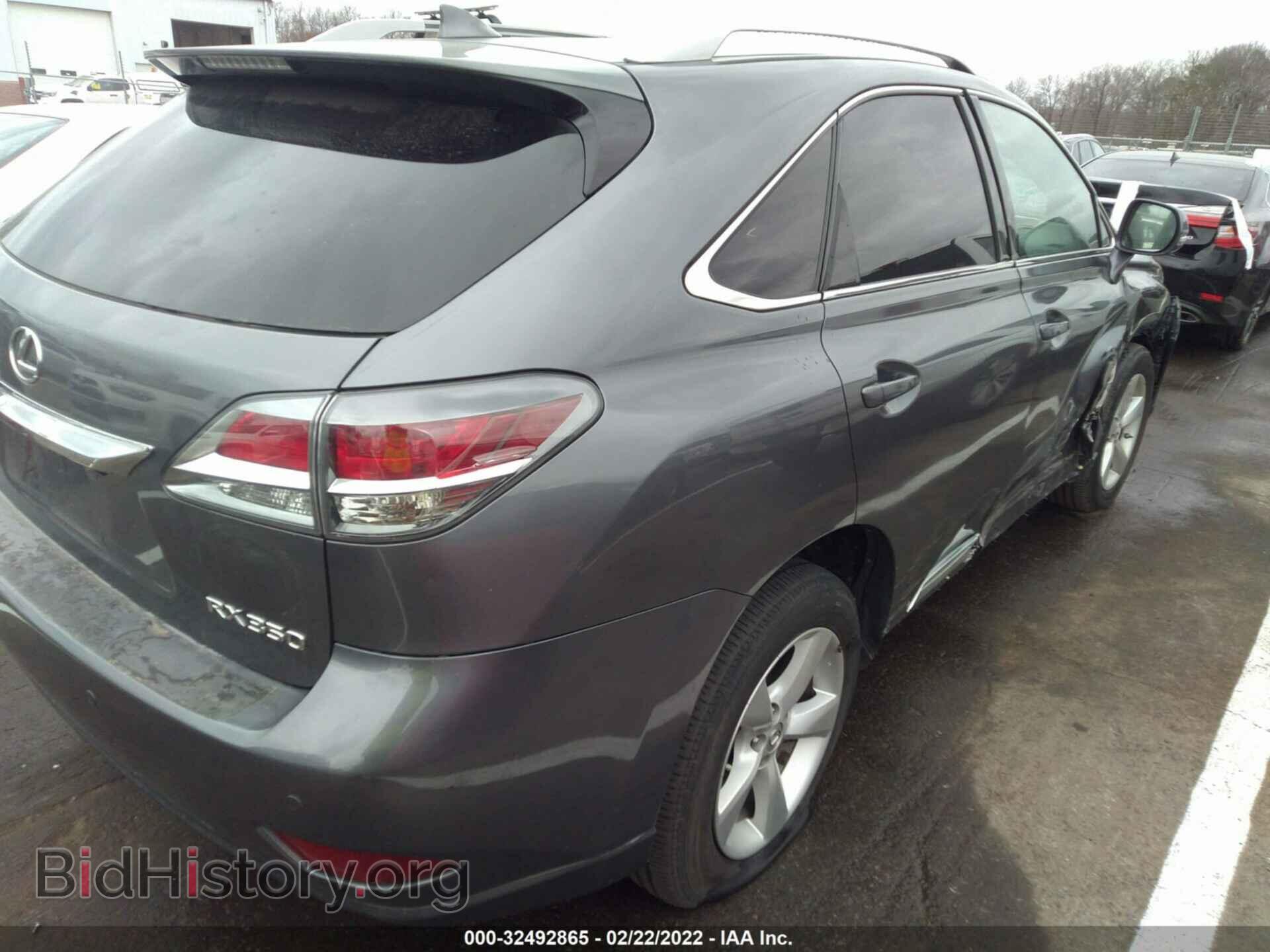 2015 LEXUS RX 350 - VIN: 2T2BK1BAXFC270877 - Фото 4