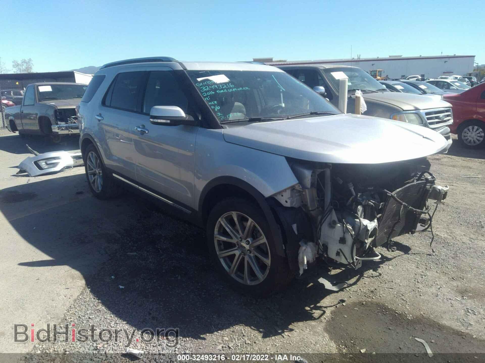 Photo 1FM5K7F83GGC13978 - FORD EXPLORER 2016