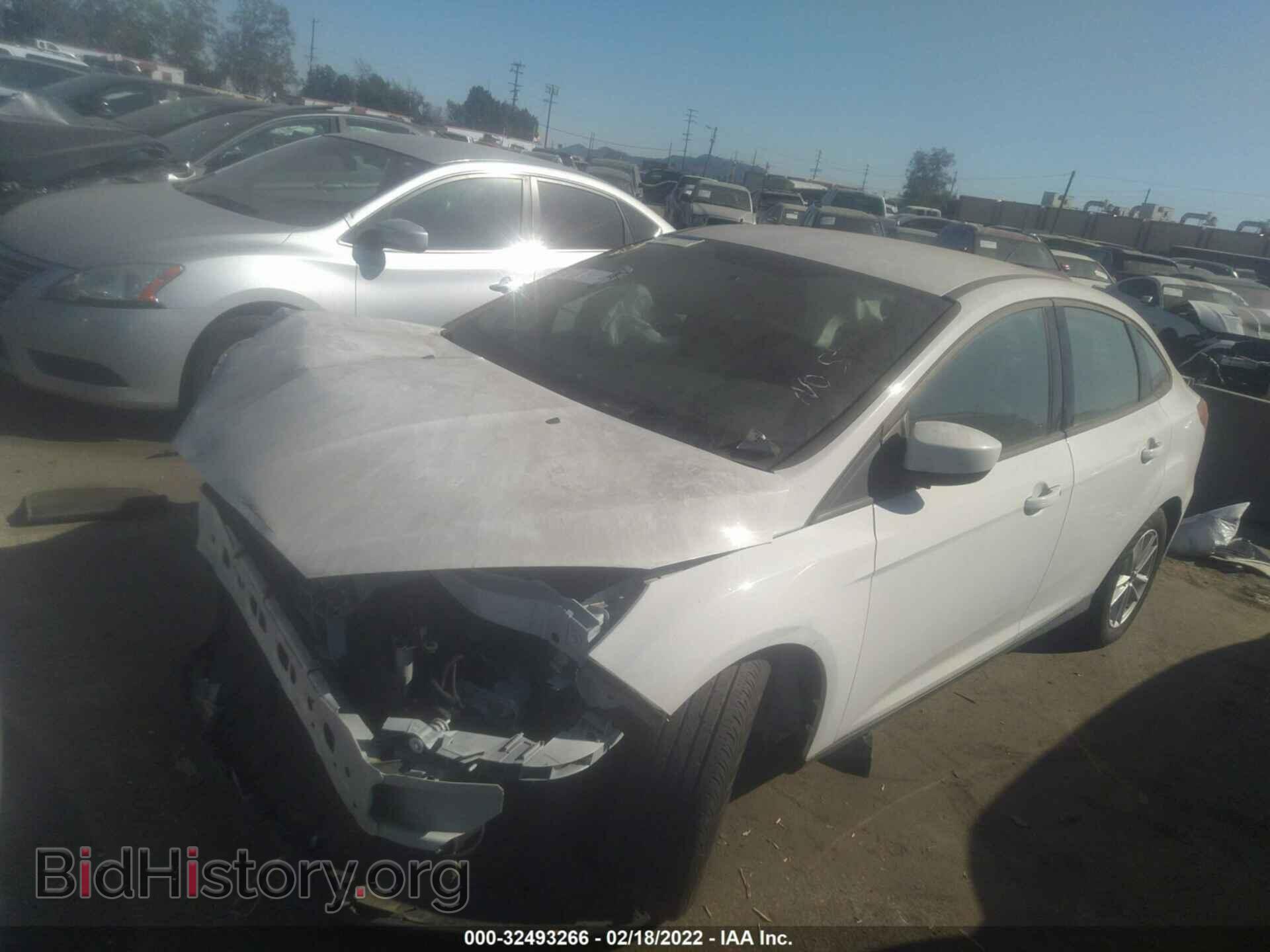 2018 FORD FOCUS - VIN: 1FADP3F20JL328743 - Фото 2