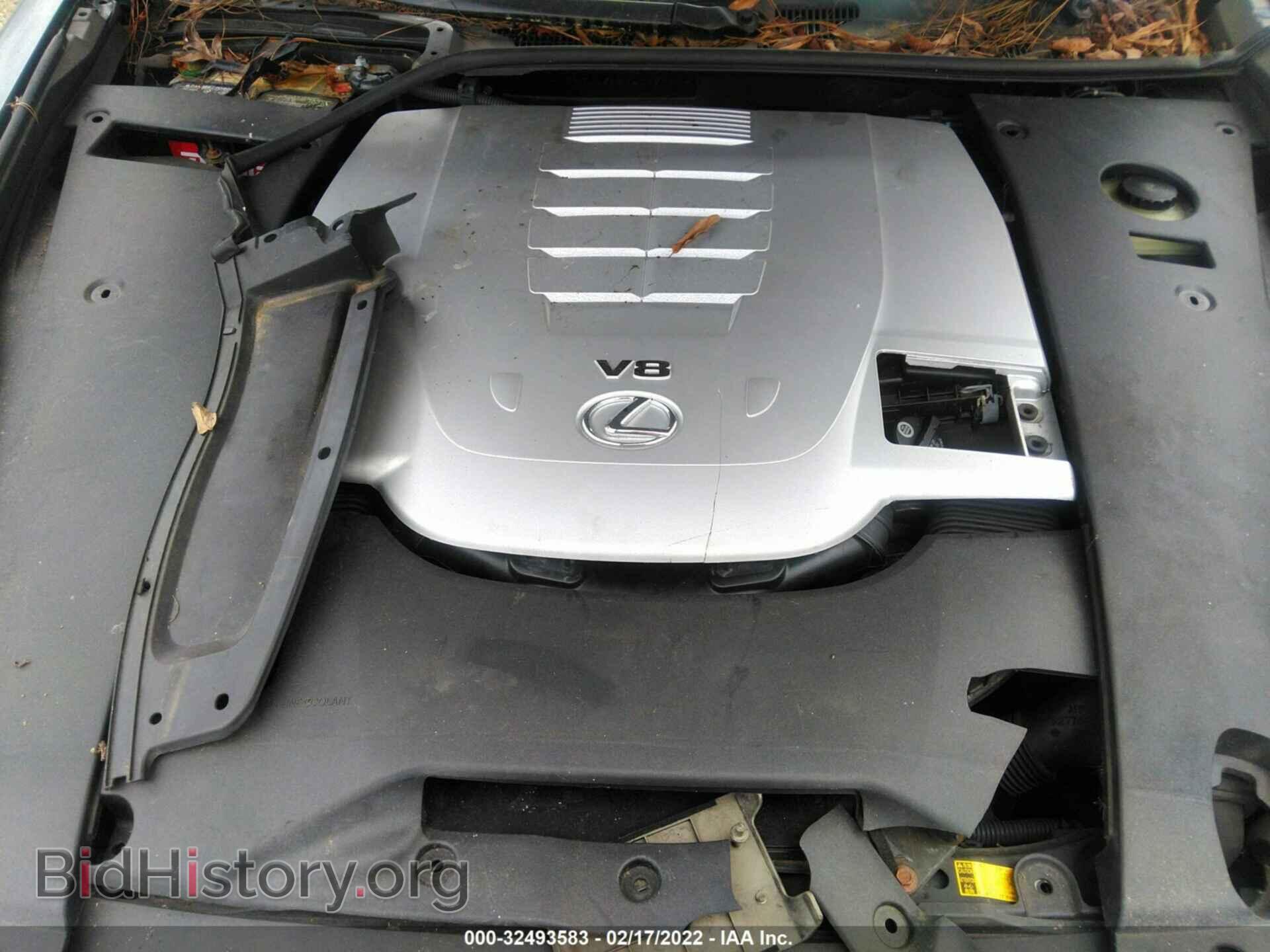 2007 LEXUS LS 460 - VIN: JTHBL46F975019774 - Фото 10