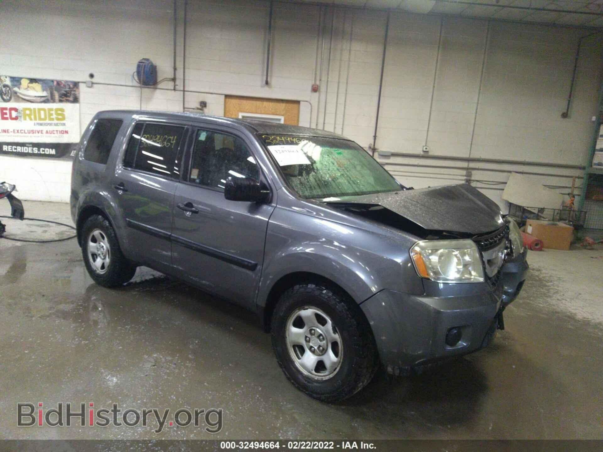 Фотография 5FNYF4H28BB064290 - HONDA PILOT 2011