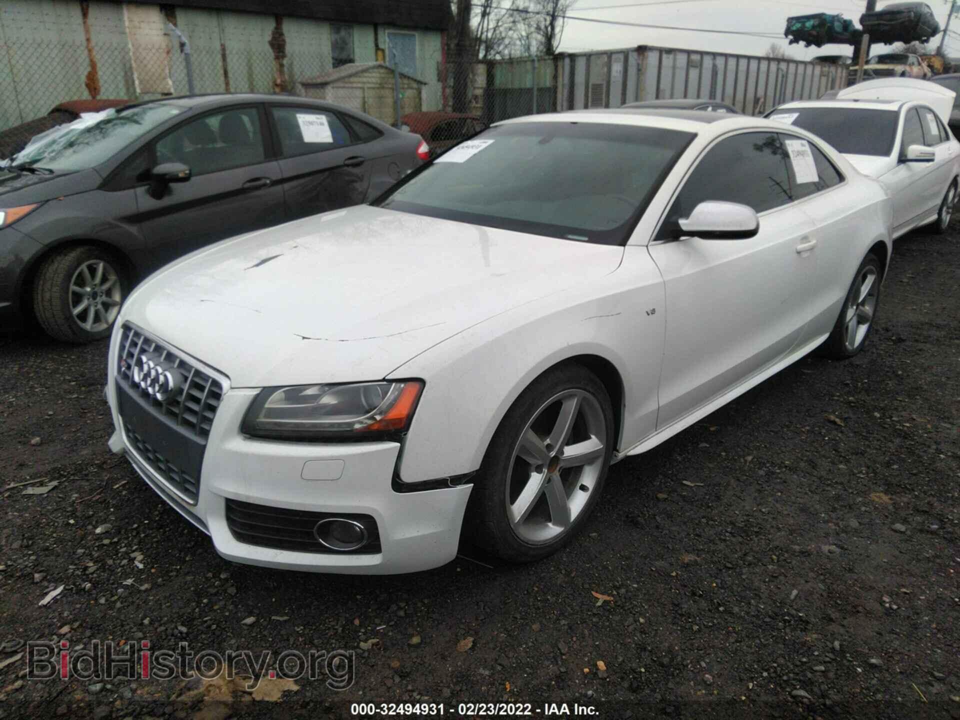 2010 AUDI S5 - VIN: WAUVVAFR0AA027727 - Фото 2