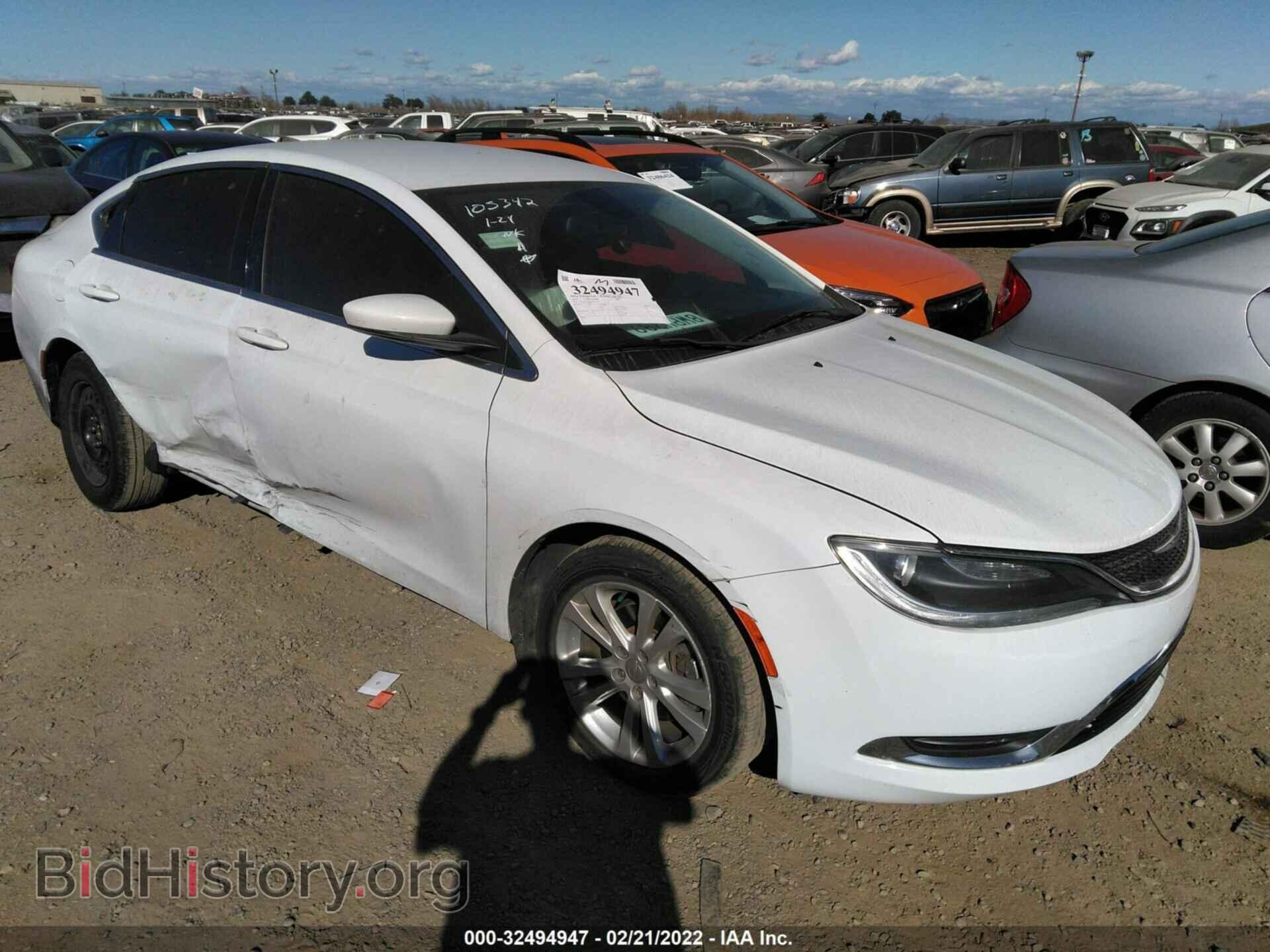 Фотография 1C3CCCAB4GN105342 - CHRYSLER 200 2016