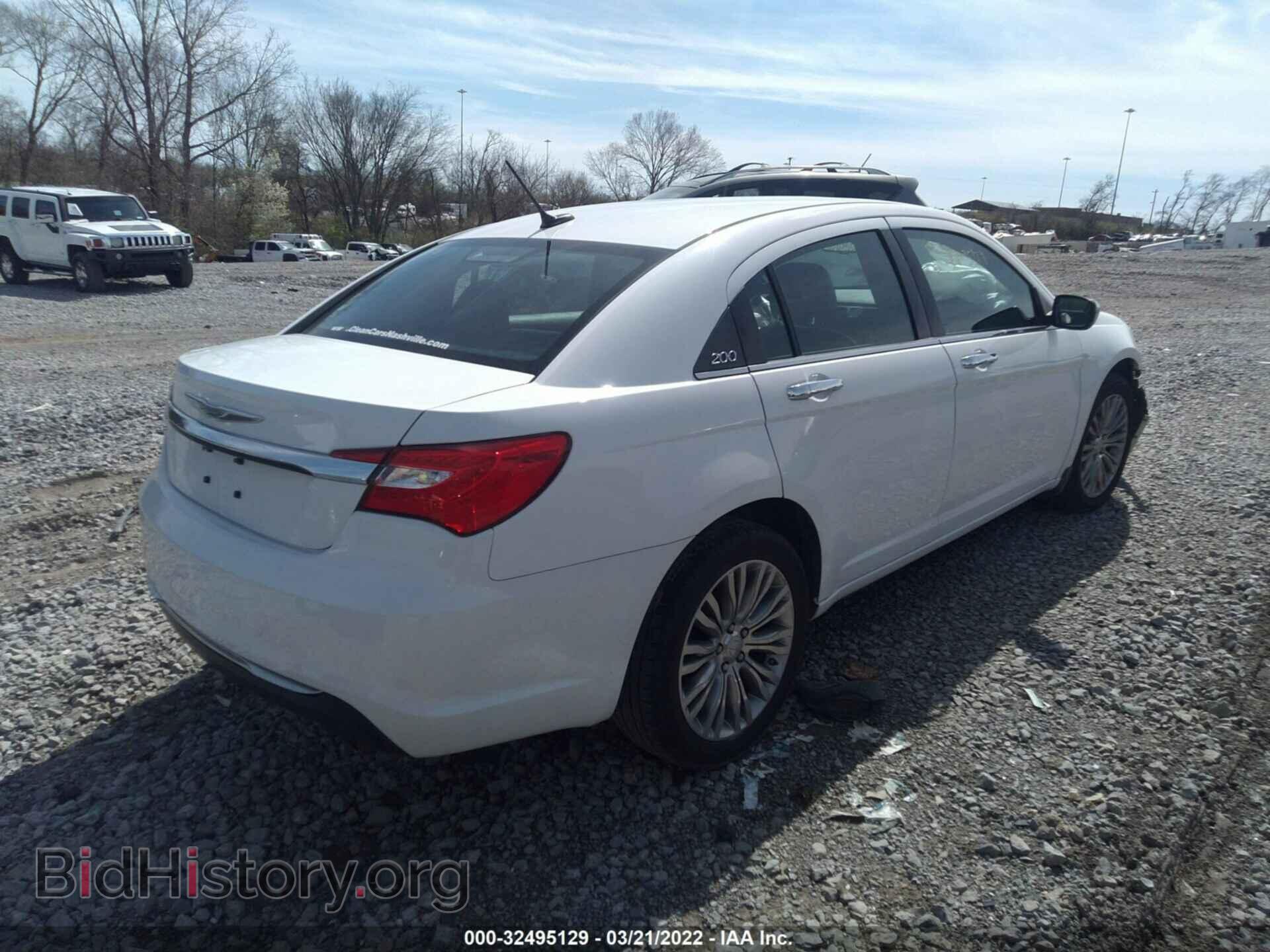 2012 CHRYSLER 200 - VIN: 1C3CCBCB7CN305097 - Фото 4