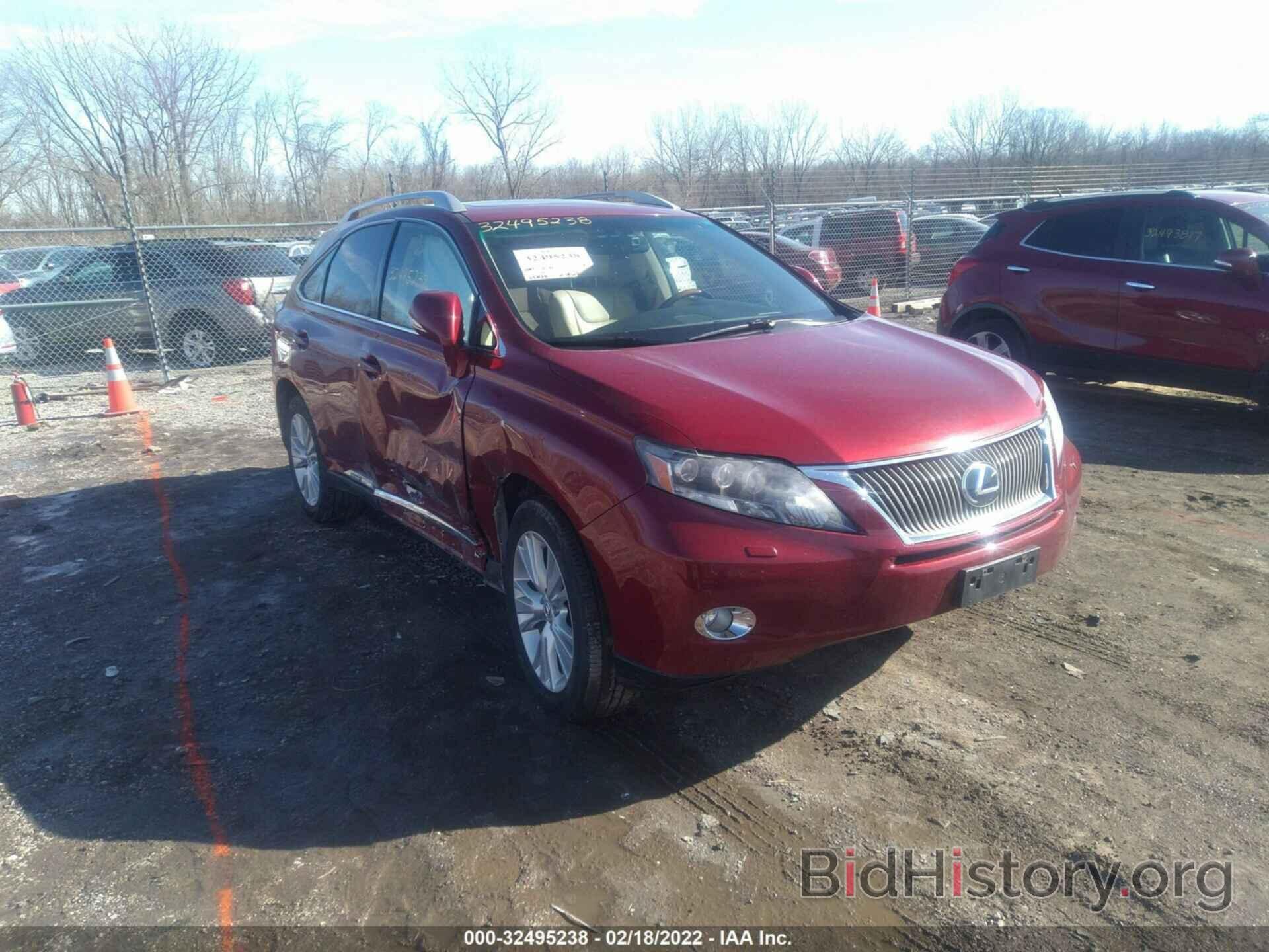 Photo JTJBC1BA6A2405522 - LEXUS RX 450H 2010