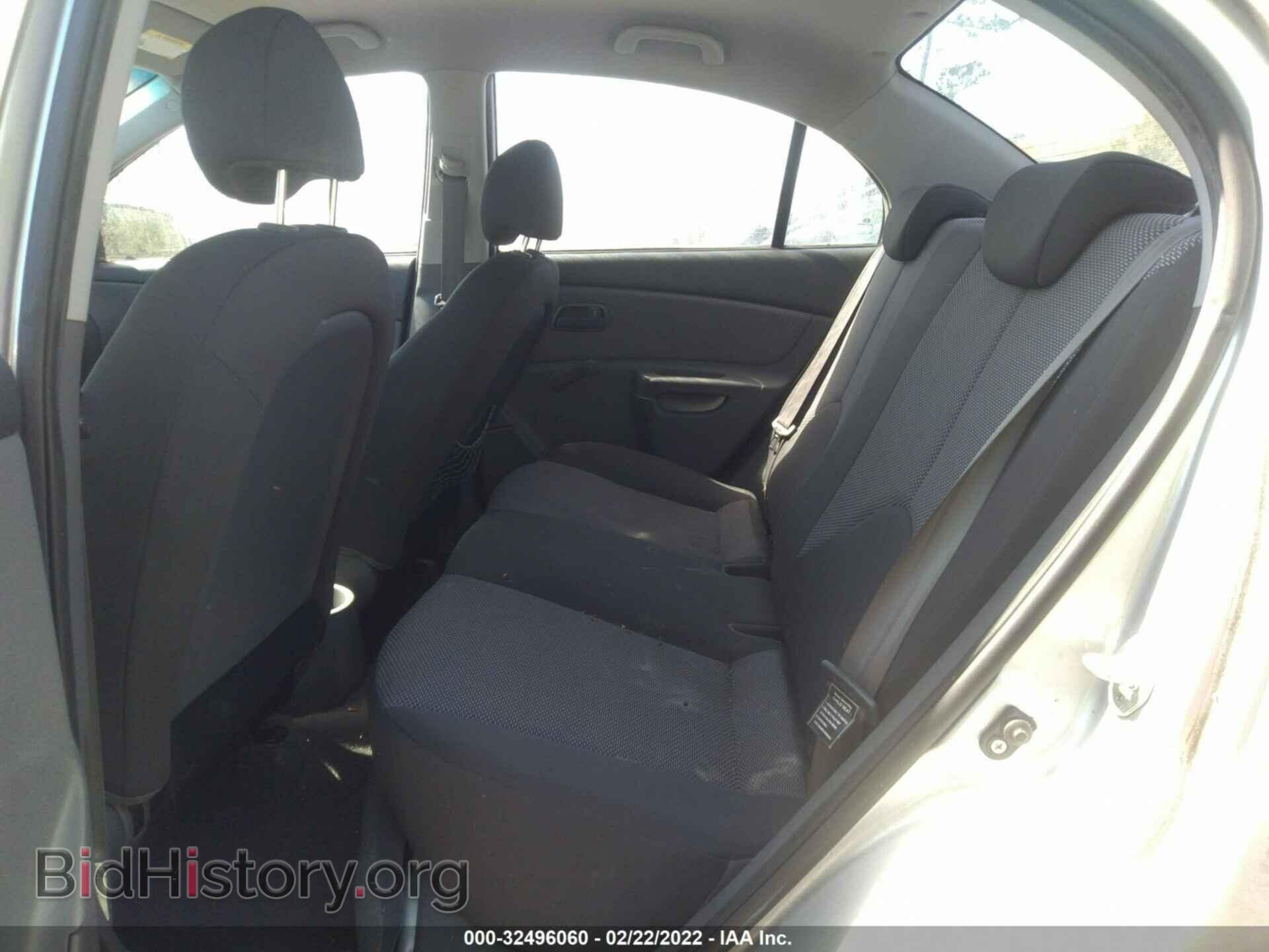 2009 KIA RIO - VIN: KNADE223996495361 - Фото 8