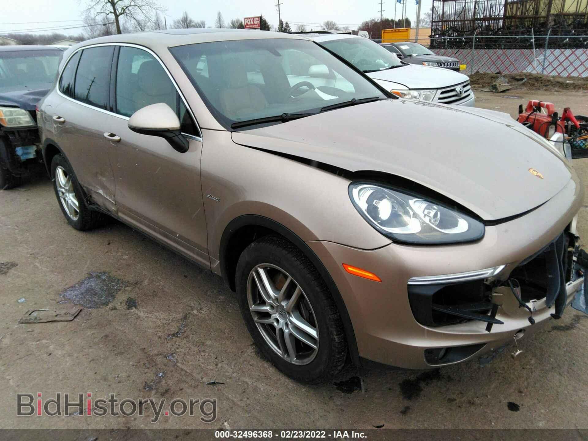 Фотография WP1AF2A28GKA40354 - PORSCHE CAYENNE 2016