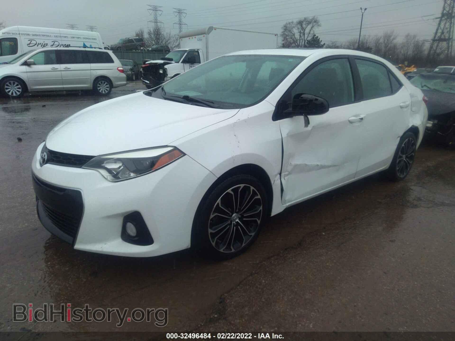 2014 TOYOTA COROLLA - VIN: 5YFBURHE5EP014605 - Фото 2