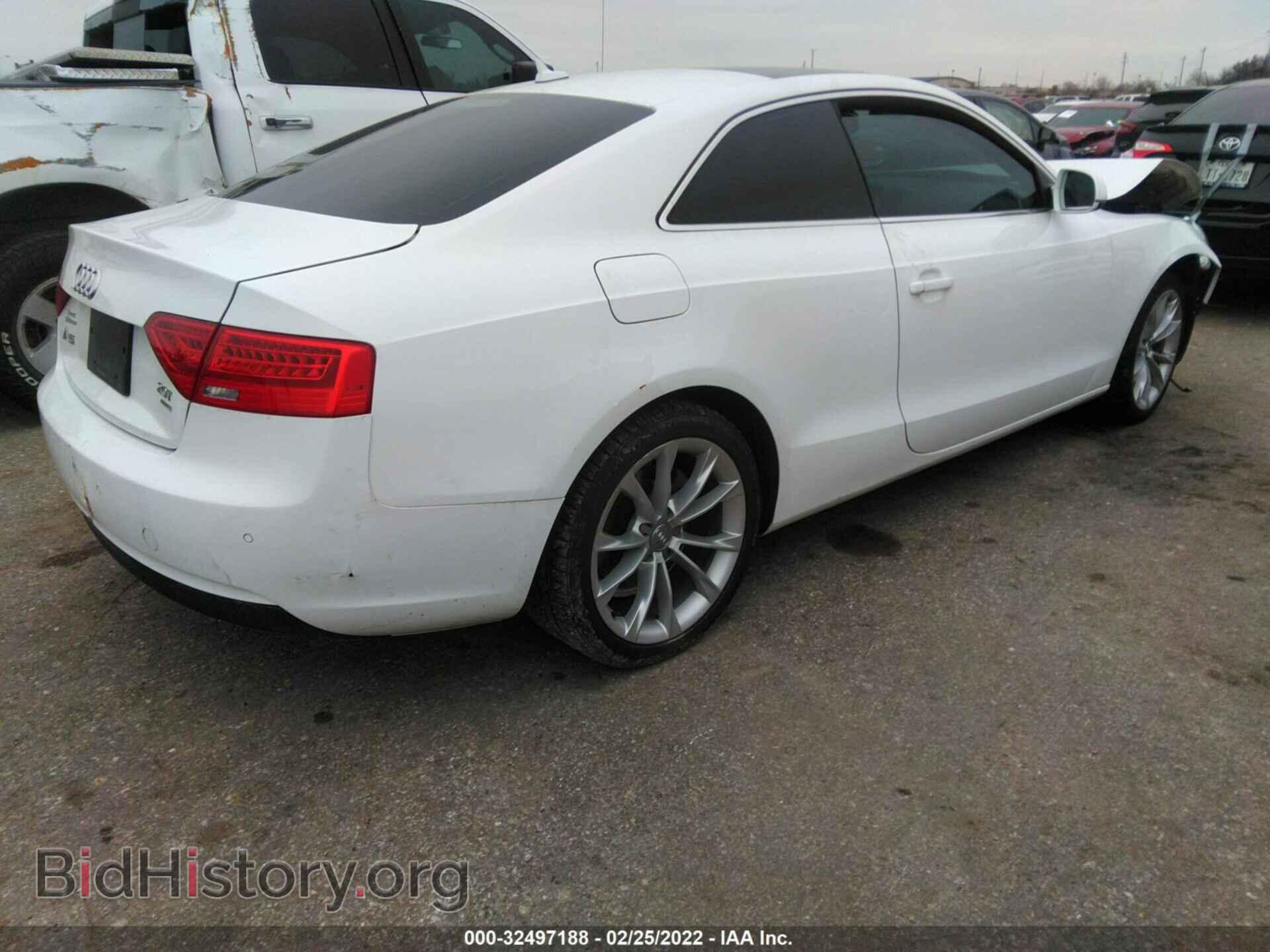 2013 AUDI A5 - VIN: WAULFAFR4DA066961 - Photo 4