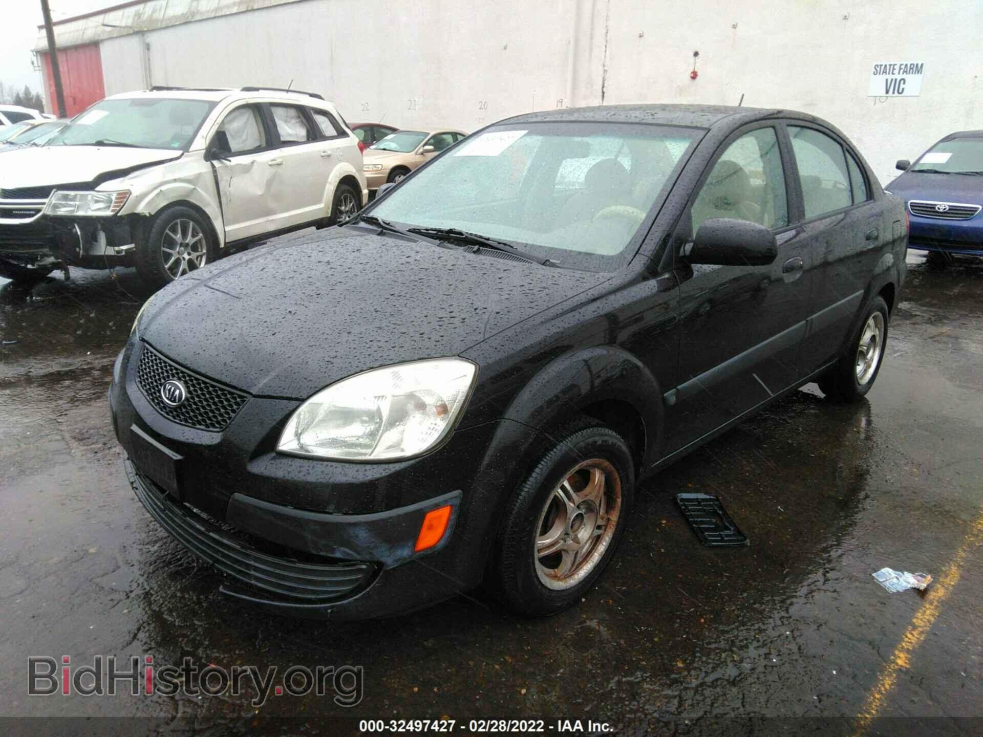 2007 KIA RIO - VIN: KNADE123876241583 - Фото 2