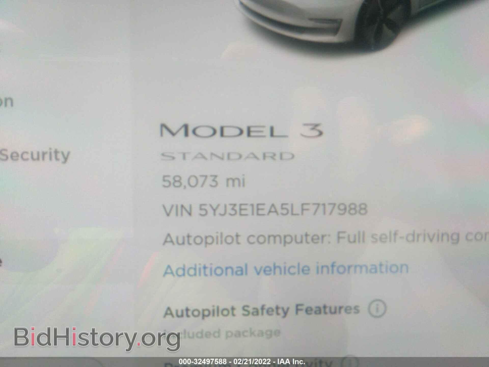 2020 TESLA MODEL 3 - VIN: 5YJ3E1EA5LF717988 - Photo 7