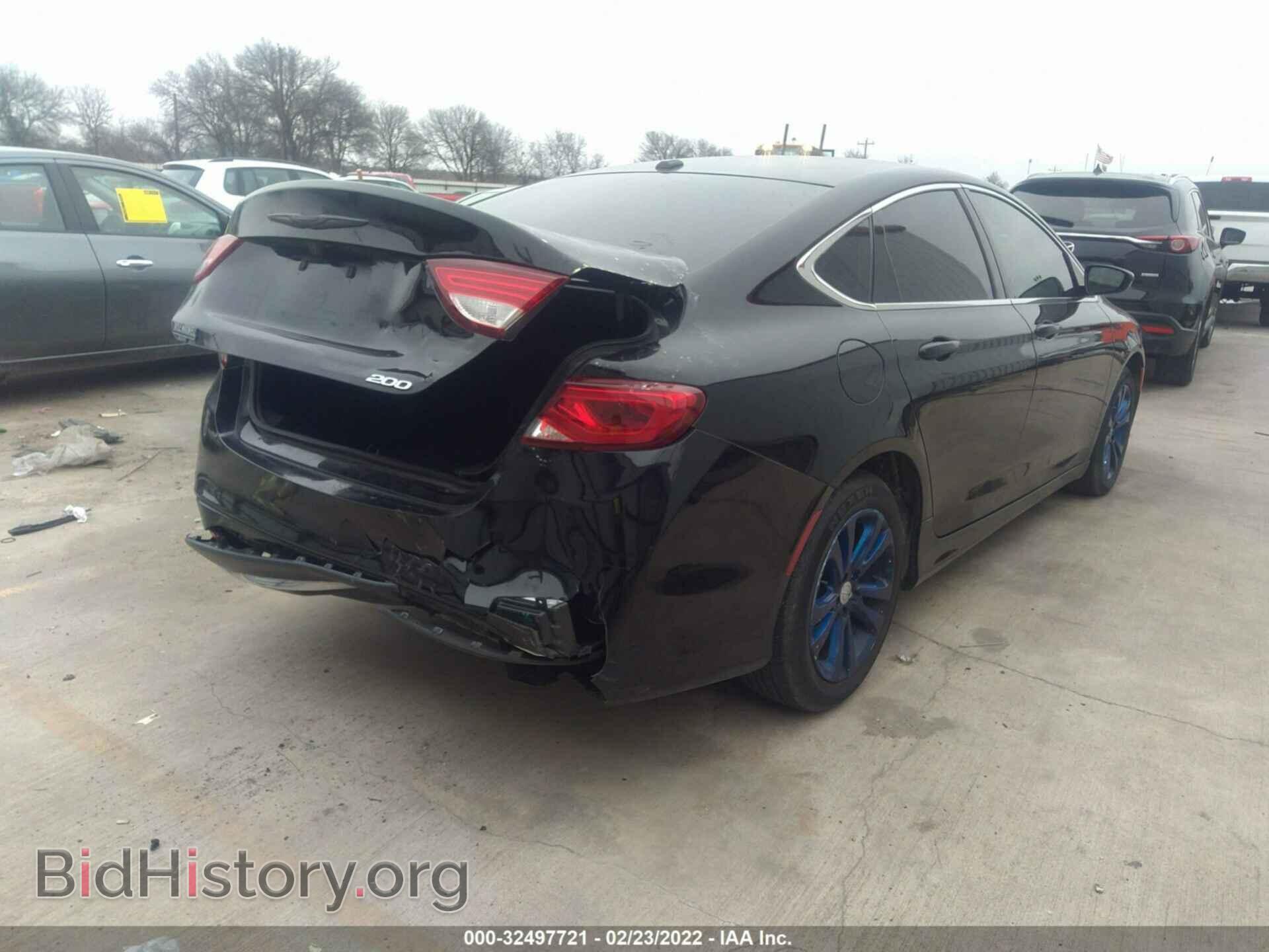 2016 CHRYSLER 200 - VIN: 1C3CCCAB6GN137600 - Фото 4