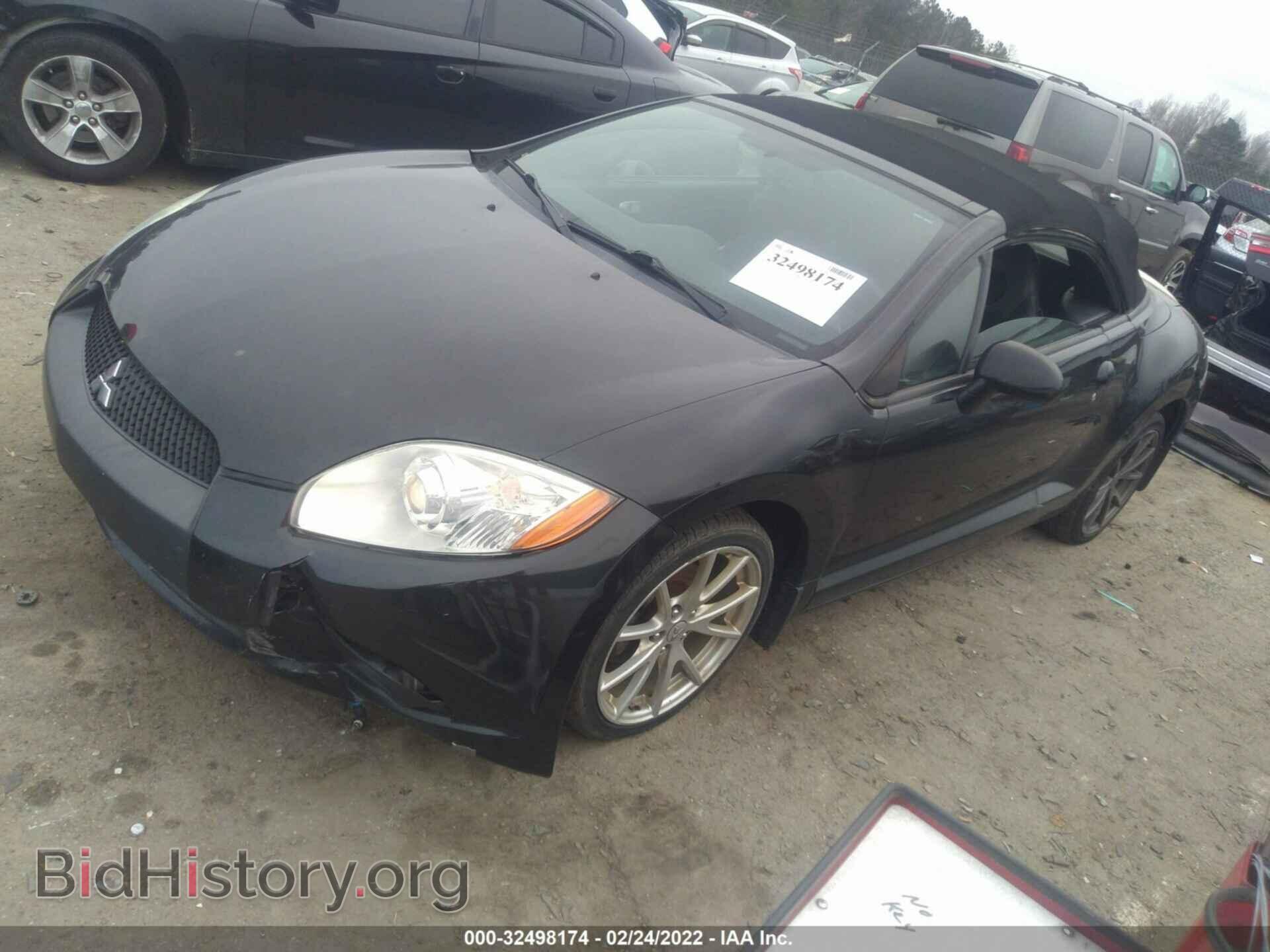 2011 MITSUBISHI ECLIPSE - VIN: 4A37L5EF2BE009673 - Photo 2