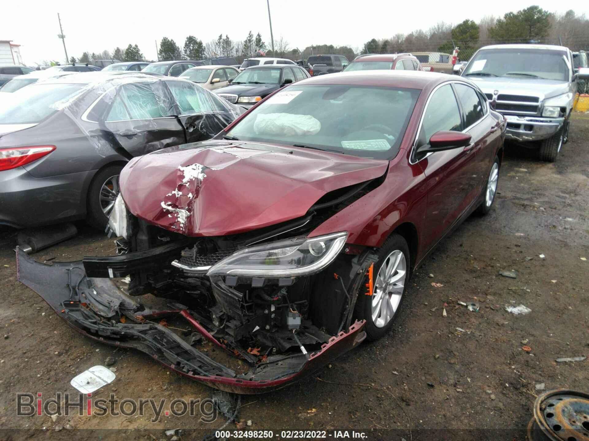 2016 CHRYSLER 200 - VIN: 1C3CCCAB5GN196069 - Фото 2