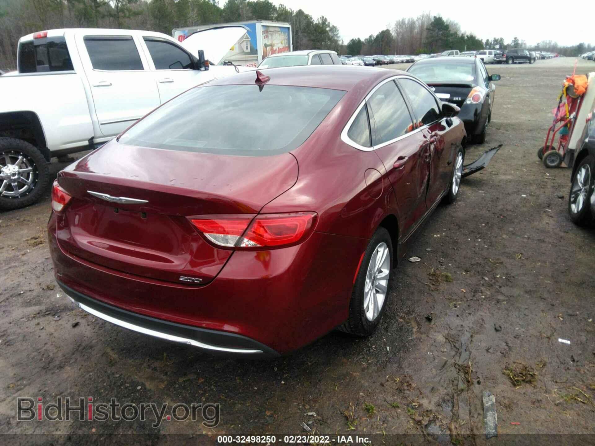 2016 CHRYSLER 200 - VIN: 1C3CCCAB5GN196069 - Фото 4