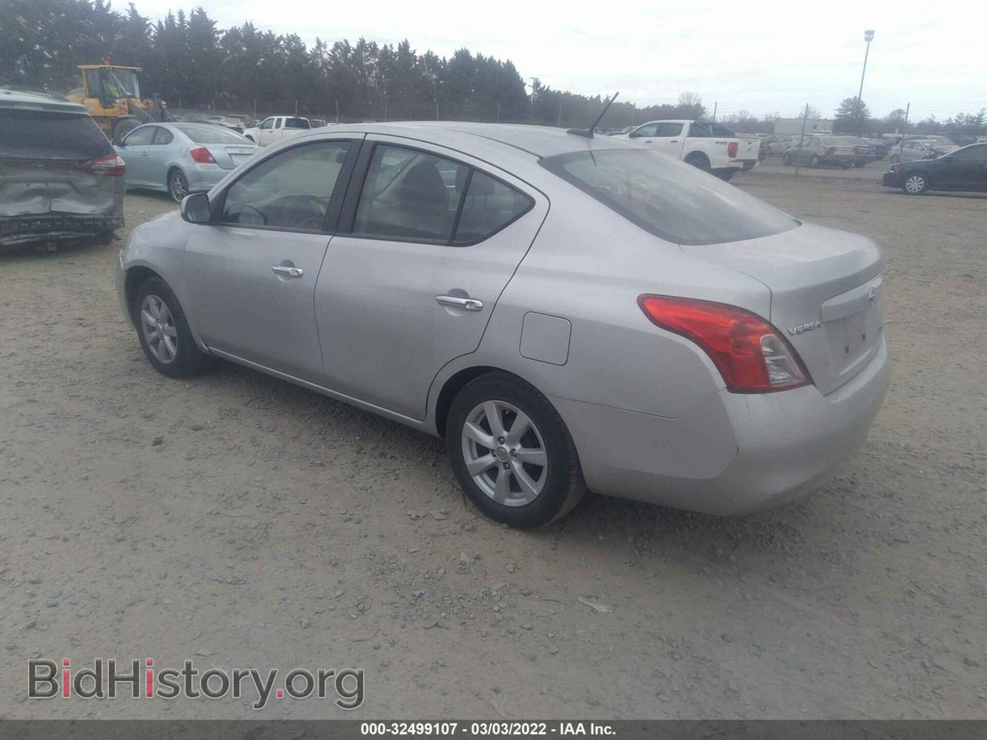 2012 NISSAN VERSA - VIN: 3N1CN7AP1CL819452 - Фото 3