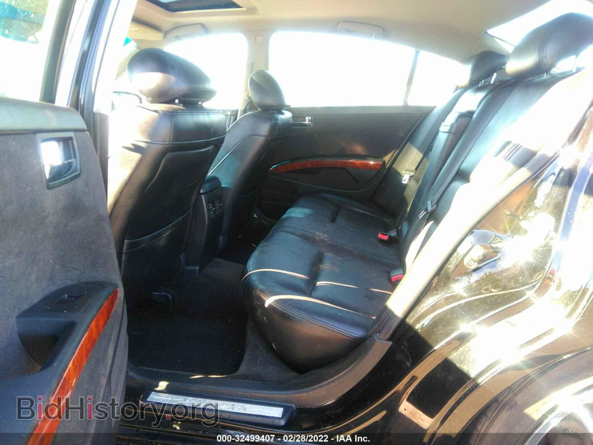 2006 NISSAN MAXIMA - VIN: 1N4BA41E66C864832 - Фото 8
