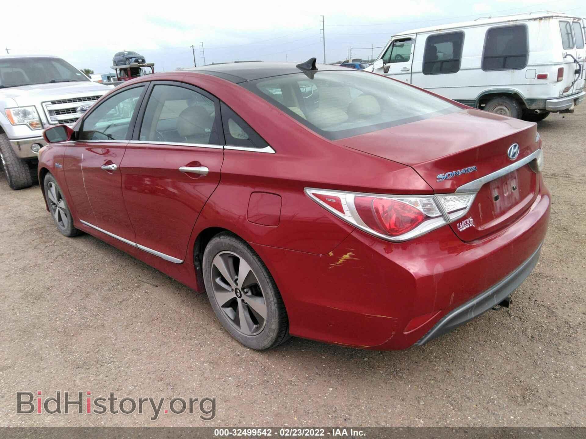 2011 HYUNDAI SONATA - VIN: KMHEC4A45BA010733 - Фото 3