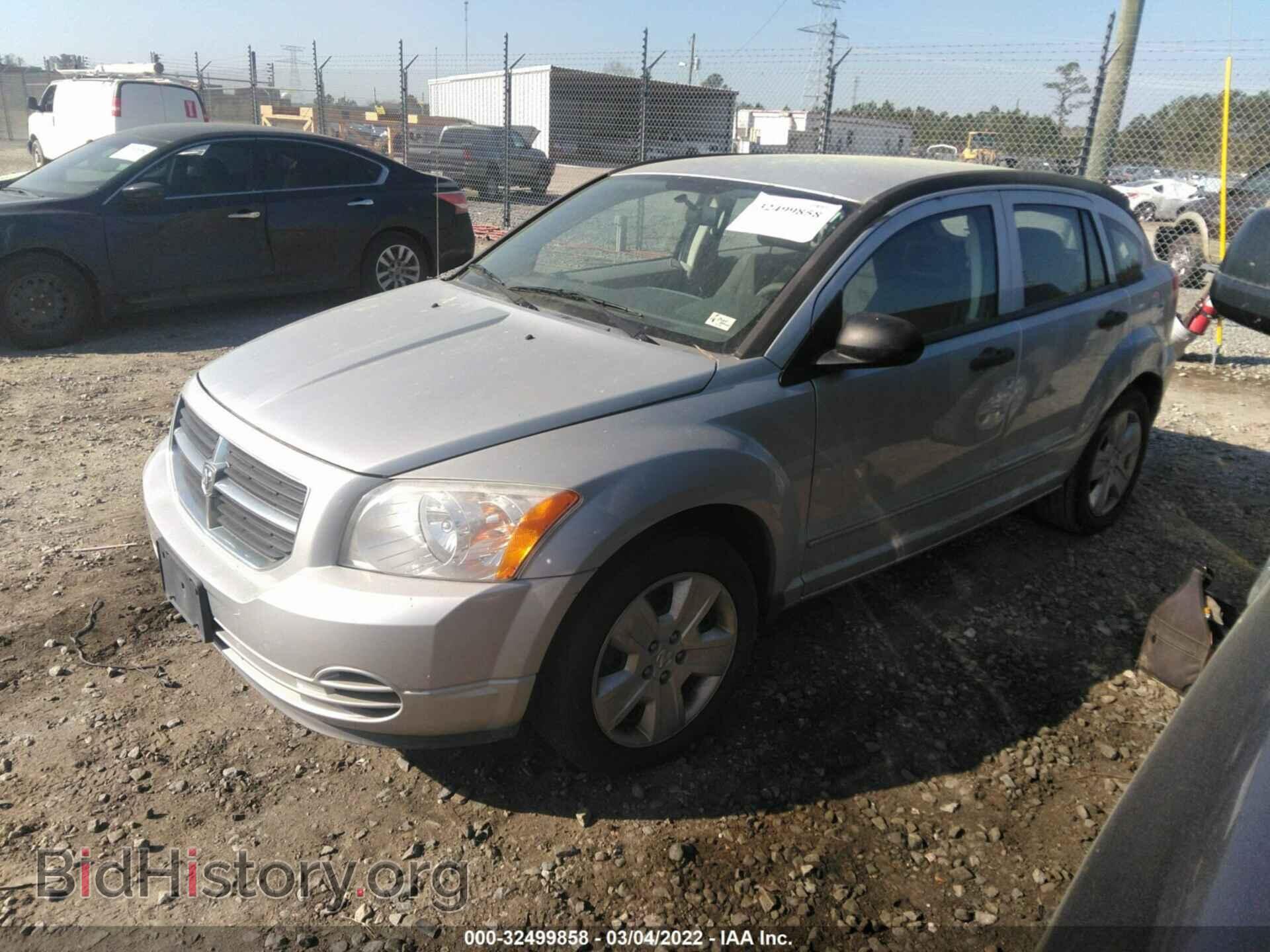 2007 DODGE CALIBER - VIN: 1B3HB48B17D163383 - Фото 2