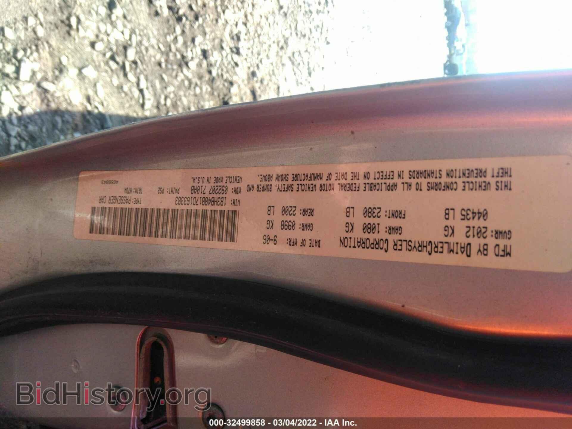 2007 DODGE CALIBER - VIN: 1B3HB48B17D163383 - Фото 9
