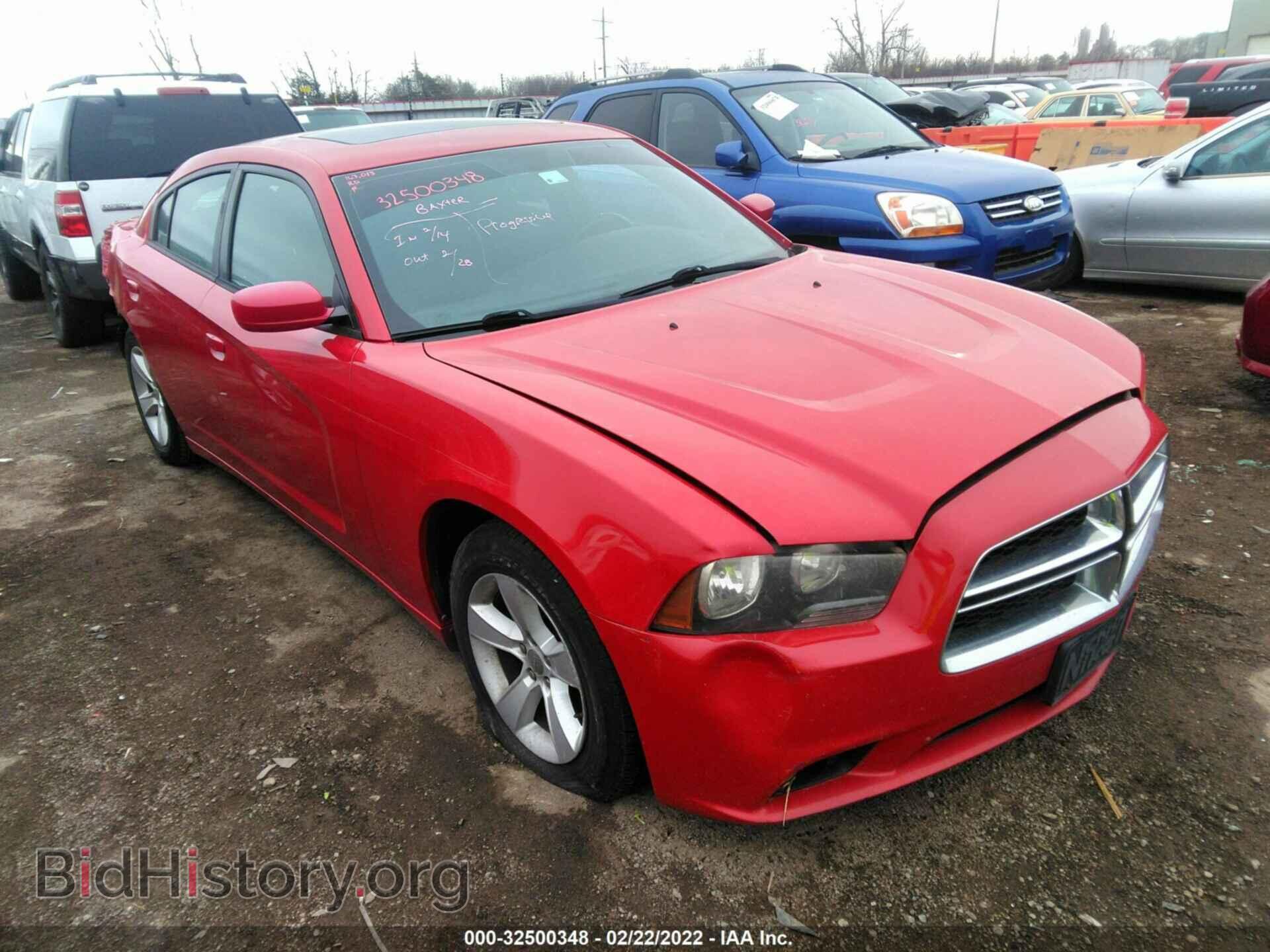 Photo 2C3CDXHG2CH247195 - DODGE CHARGER 2012