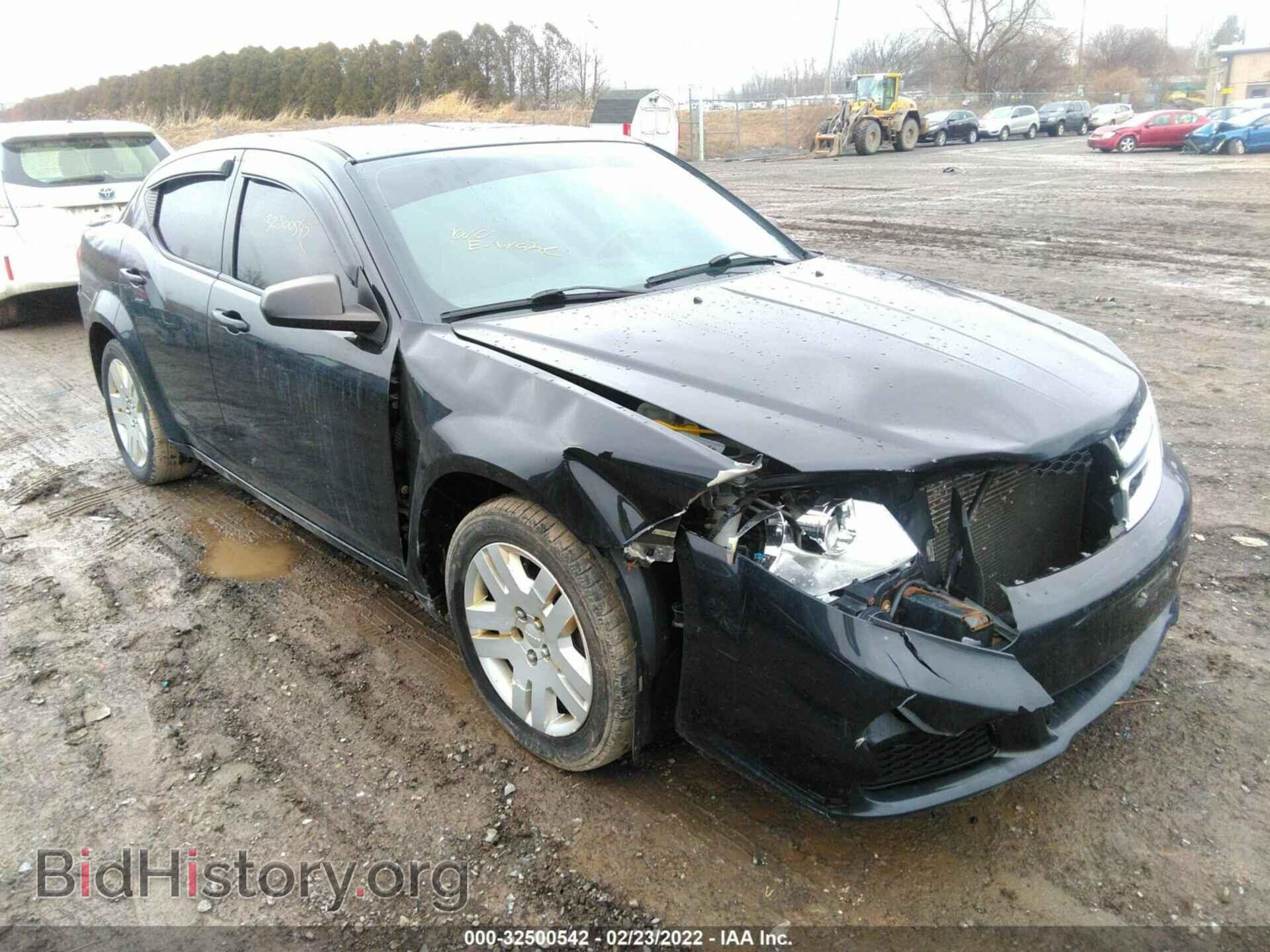 Photo 1C3CDZAB8EN149535 - DODGE AVENGER 2014