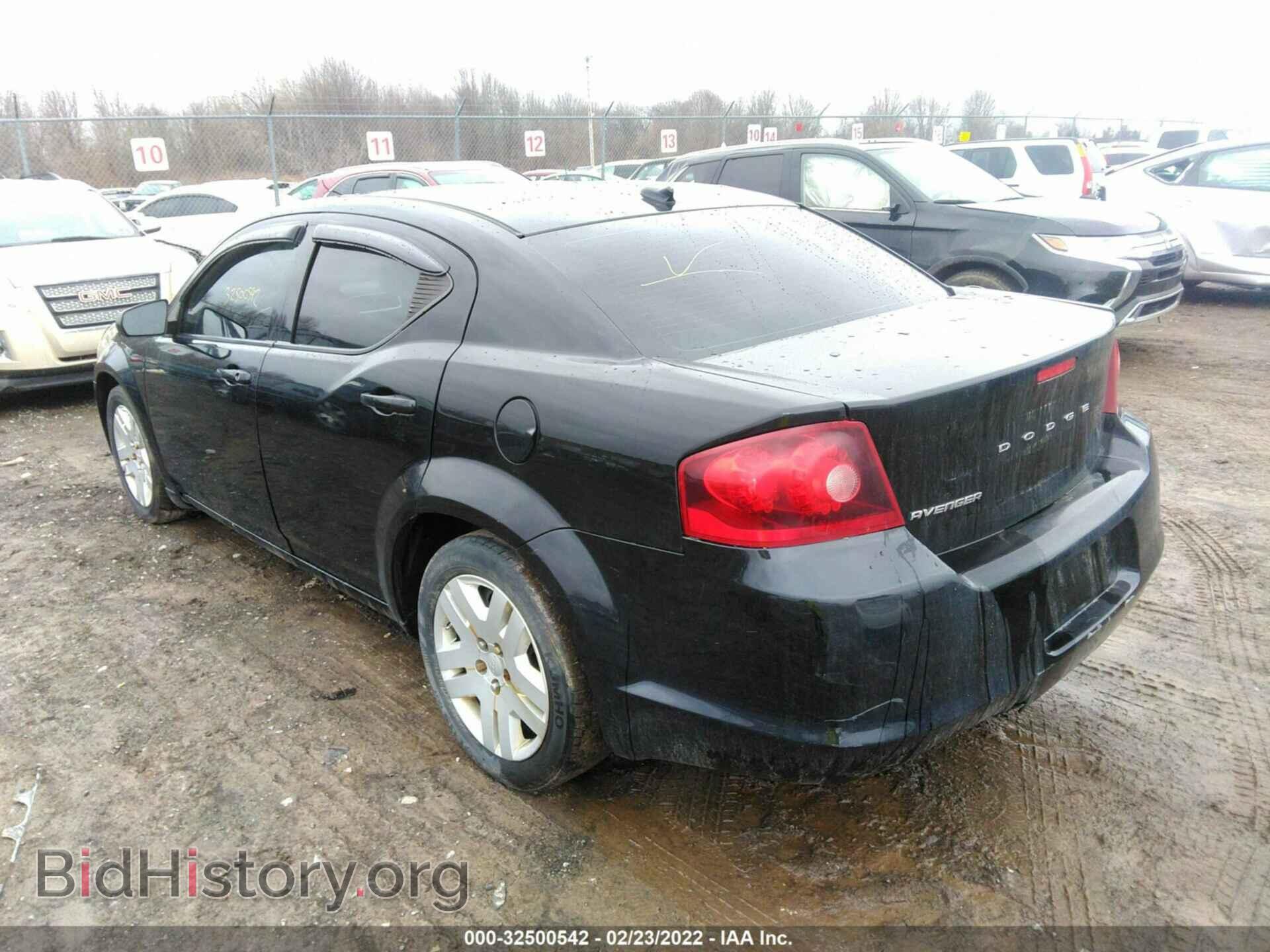 2014 DODGE AVENGER - VIN: 1C3CDZAB8EN149535 - Фото 3
