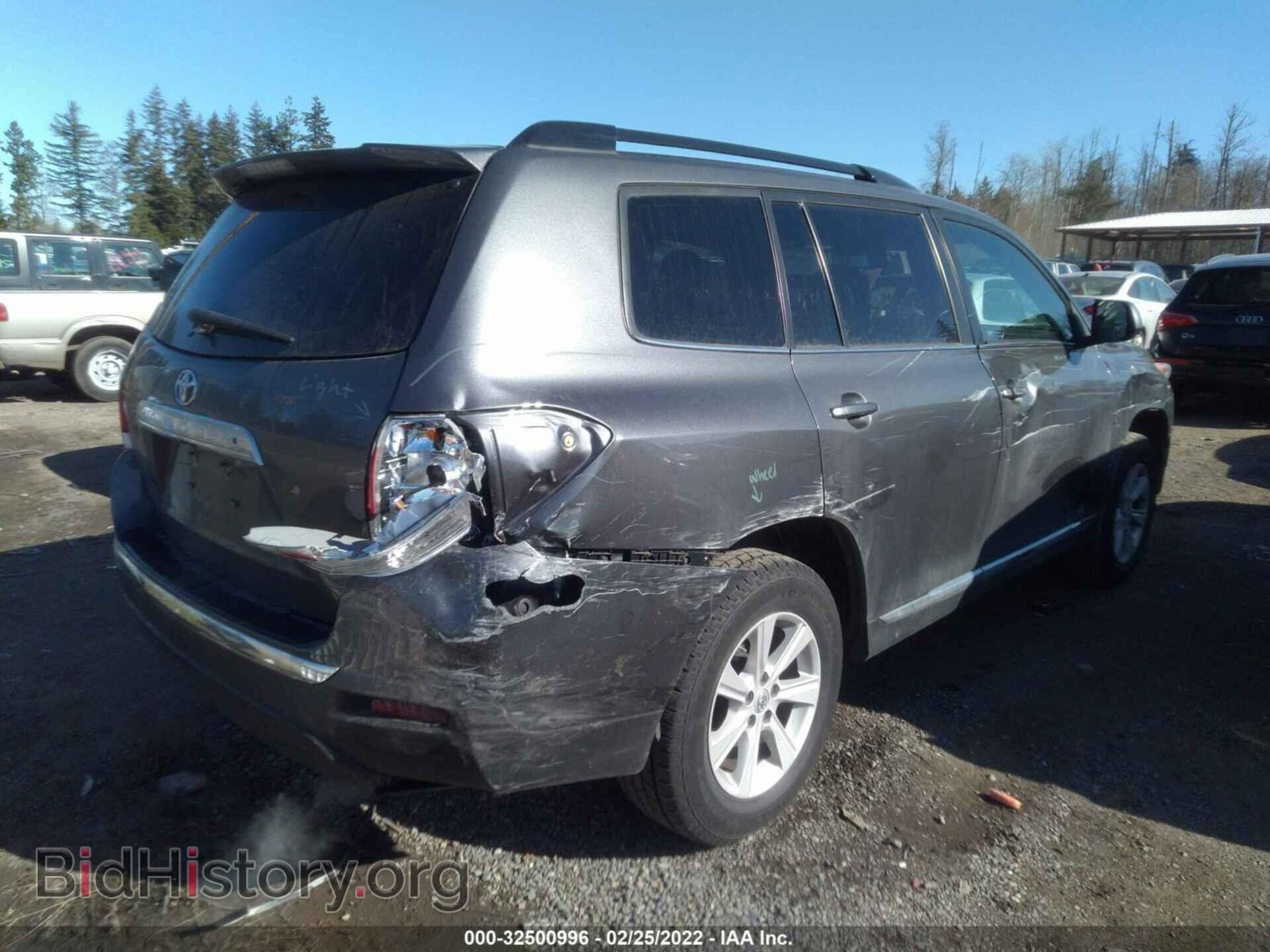 2012 TOYOTA HIGHLANDER - VIN: 5TDBK3EH4CS168745 - Фото 4