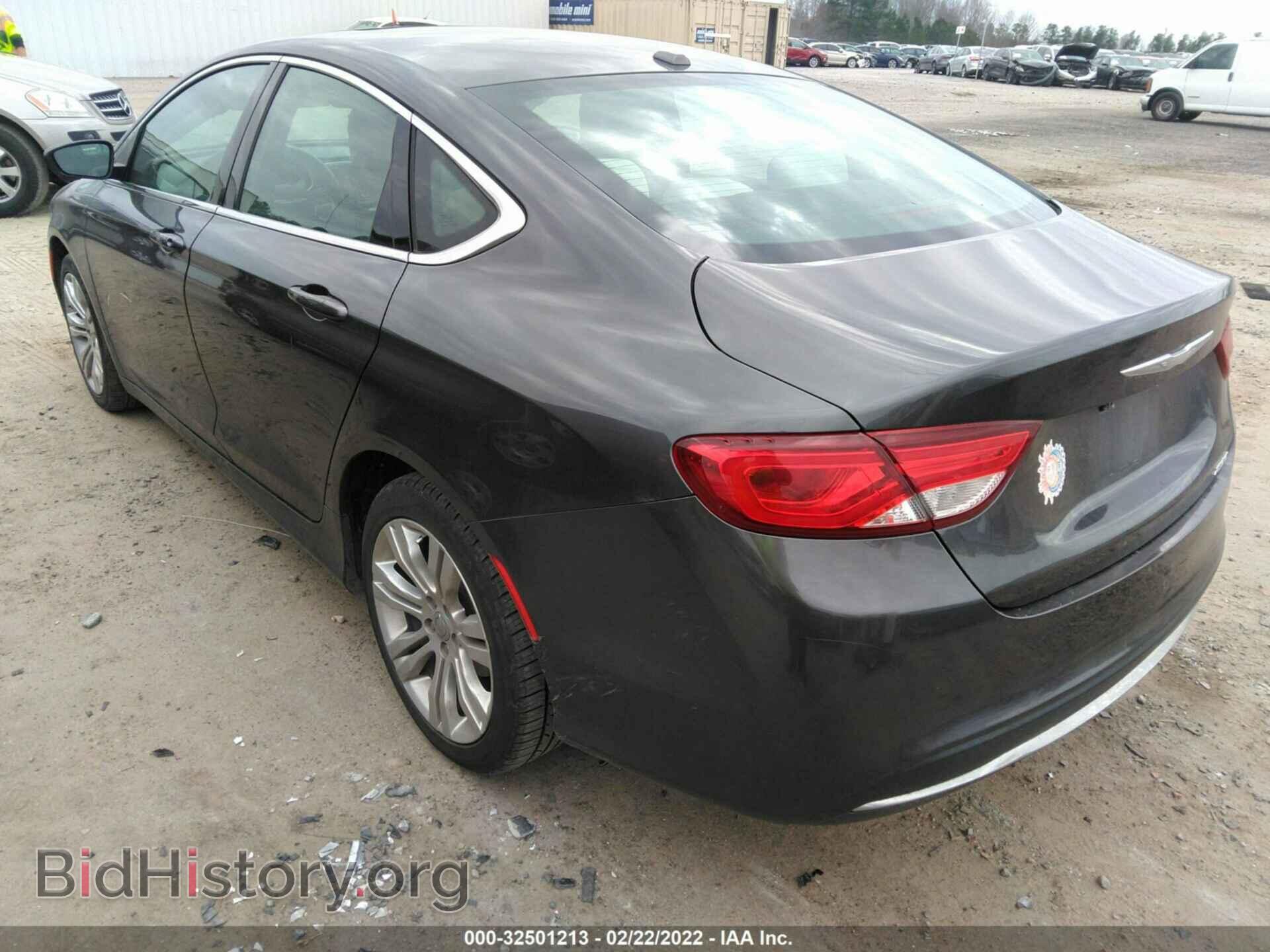 2015 CHRYSLER 200 - VIN: 1C3CCCABXFN546827 - Фото 3