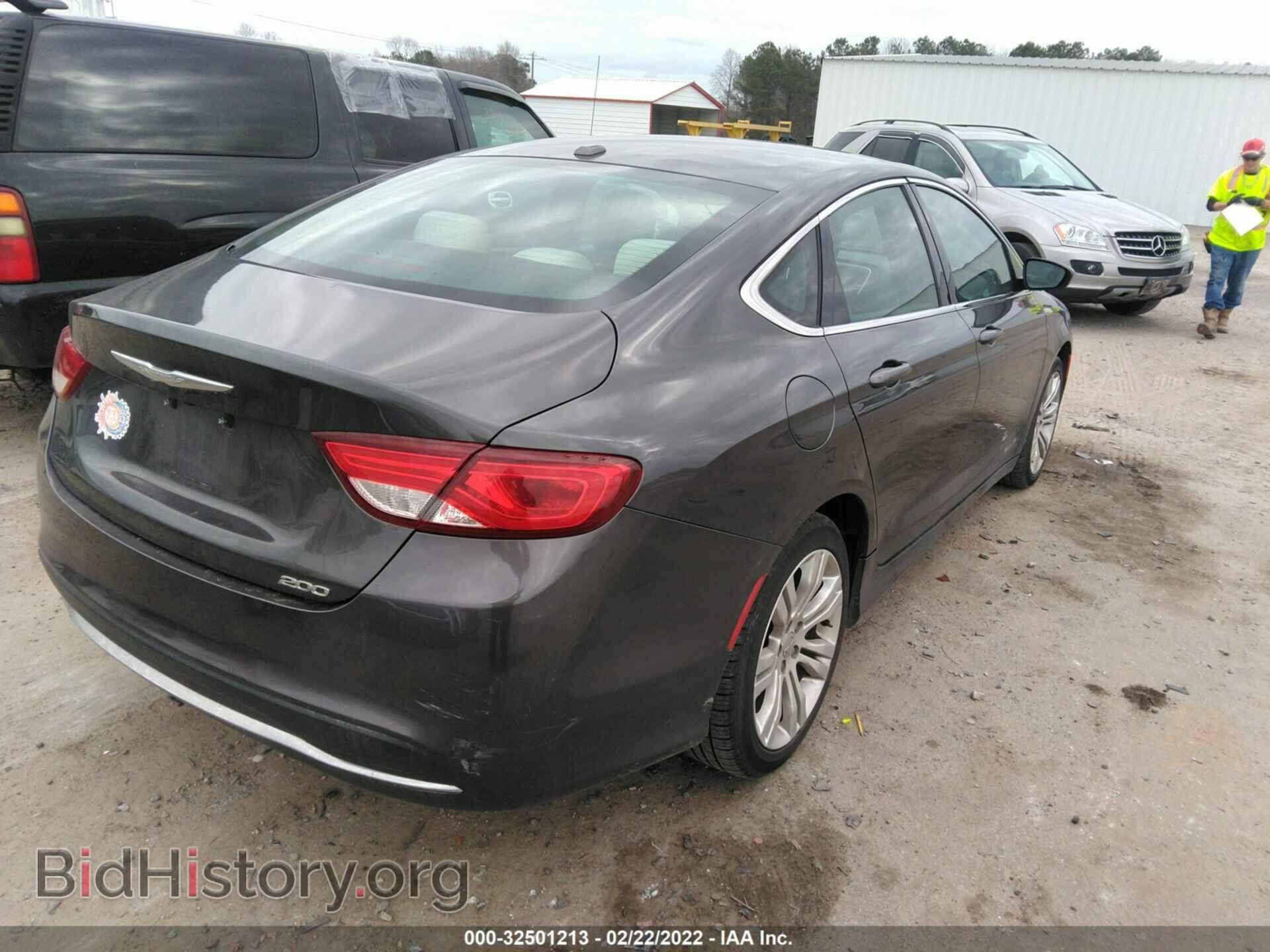 2015 CHRYSLER 200 - VIN: 1C3CCCABXFN546827 - Фото 4
