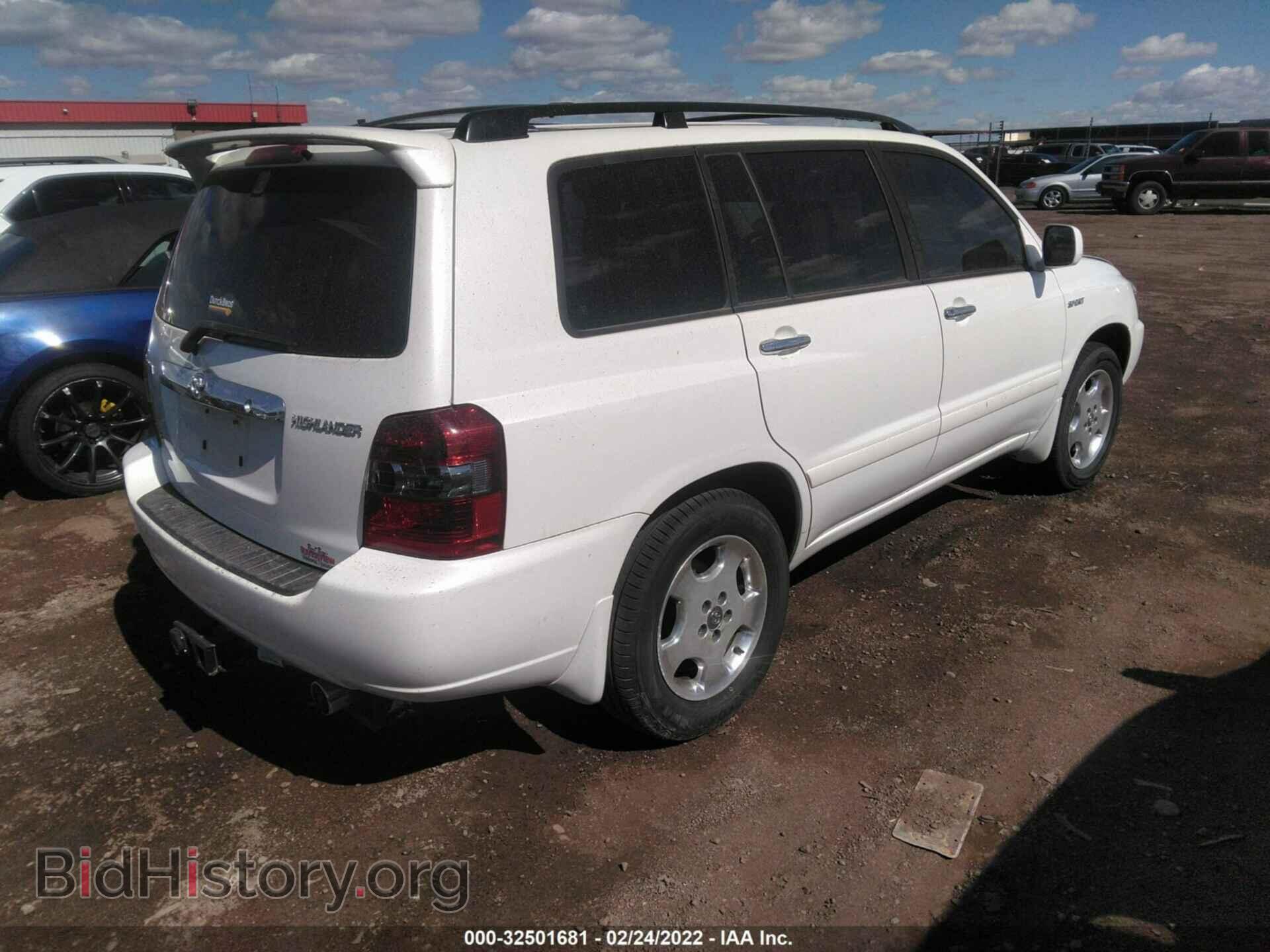 2007 TOYOTA HIGHLANDER - VIN: JTEDP21A670130516 - Фото 4