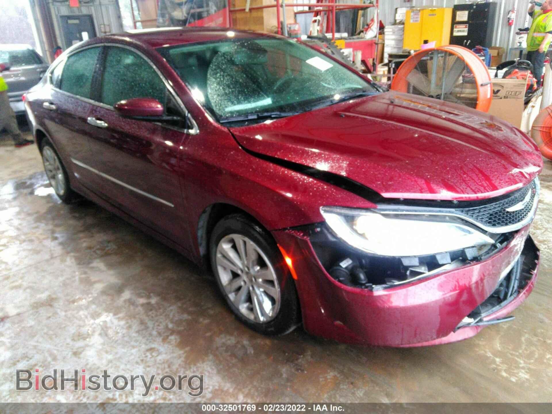 Фотография 1C3CCCAB4GN166738 - CHRYSLER 200 2016